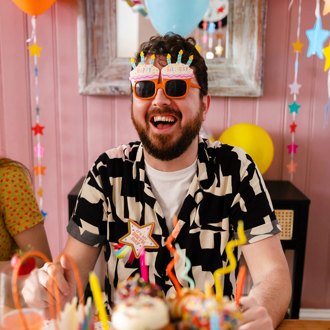 Happy Birthday Dress Up Glasses By Penny Black