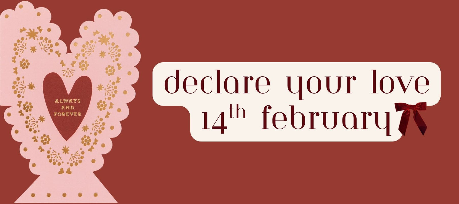 Declare your love with Penny Black this Valentines Day