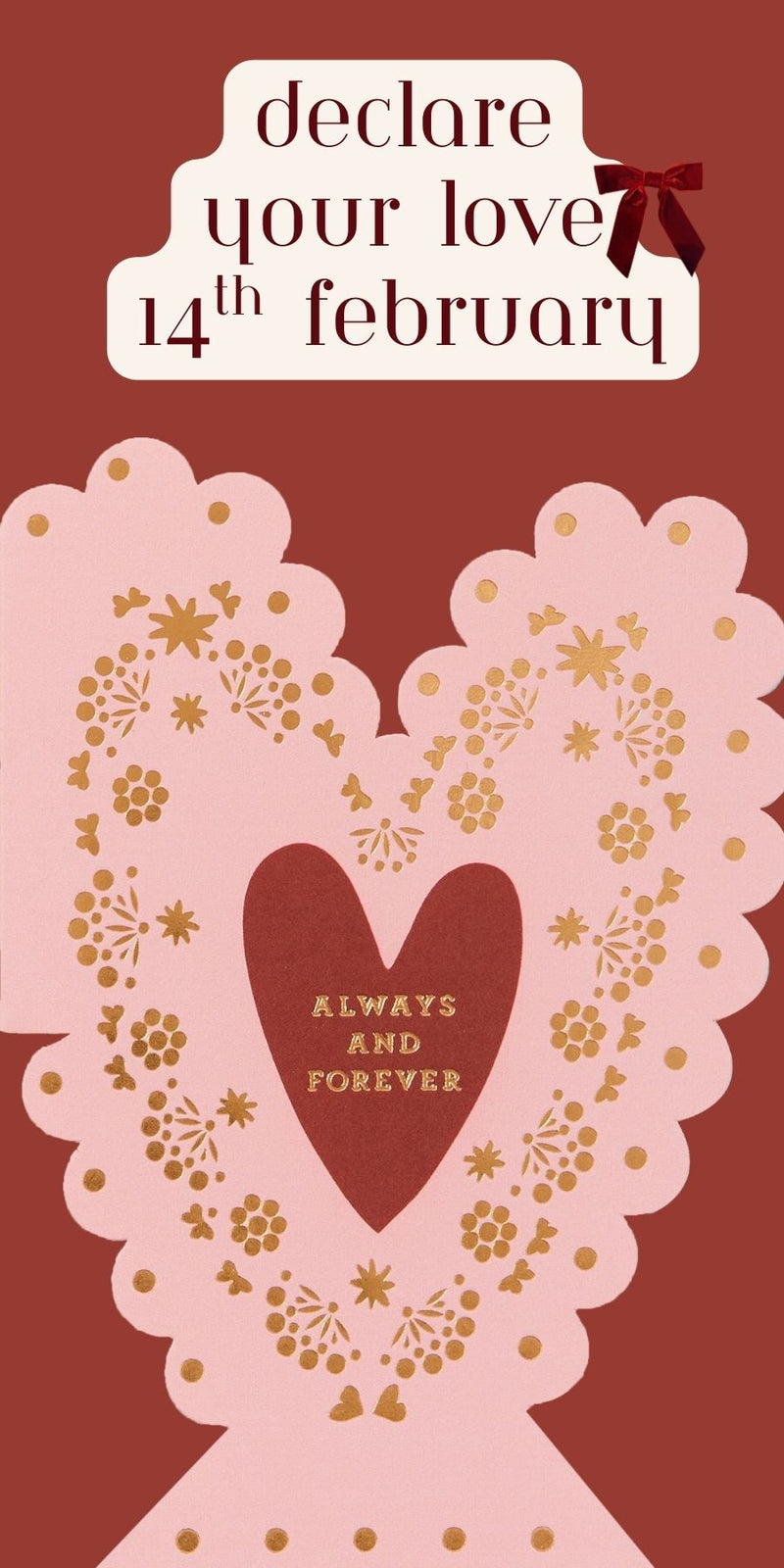 Declare your love with Penny Black this Valentines Day