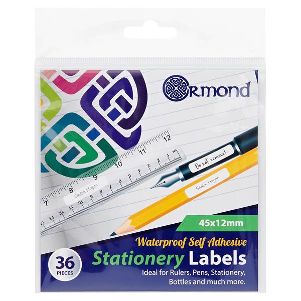 Stationery Self Adhesive Labels 36pcs by penny black