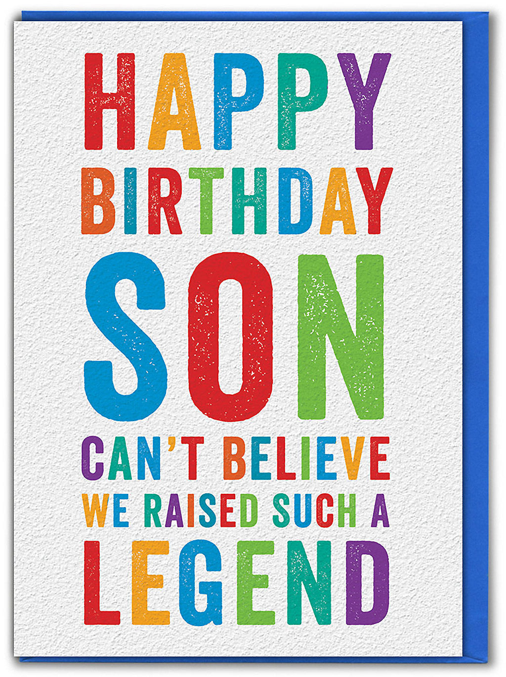 Son Raised a Legend Birthday Card from Penny Black