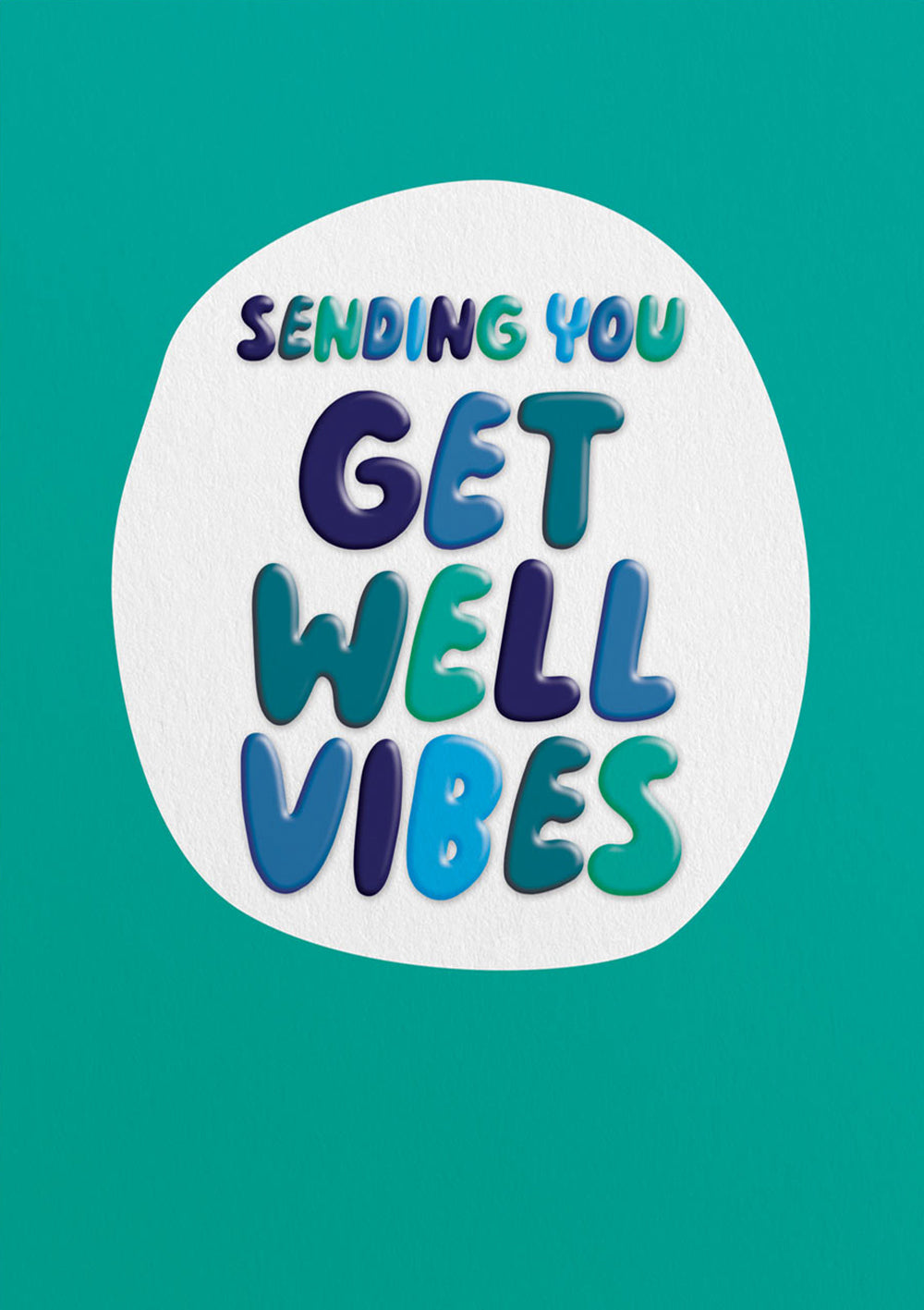 Sending You Get Well Vibes Card at Penny Black