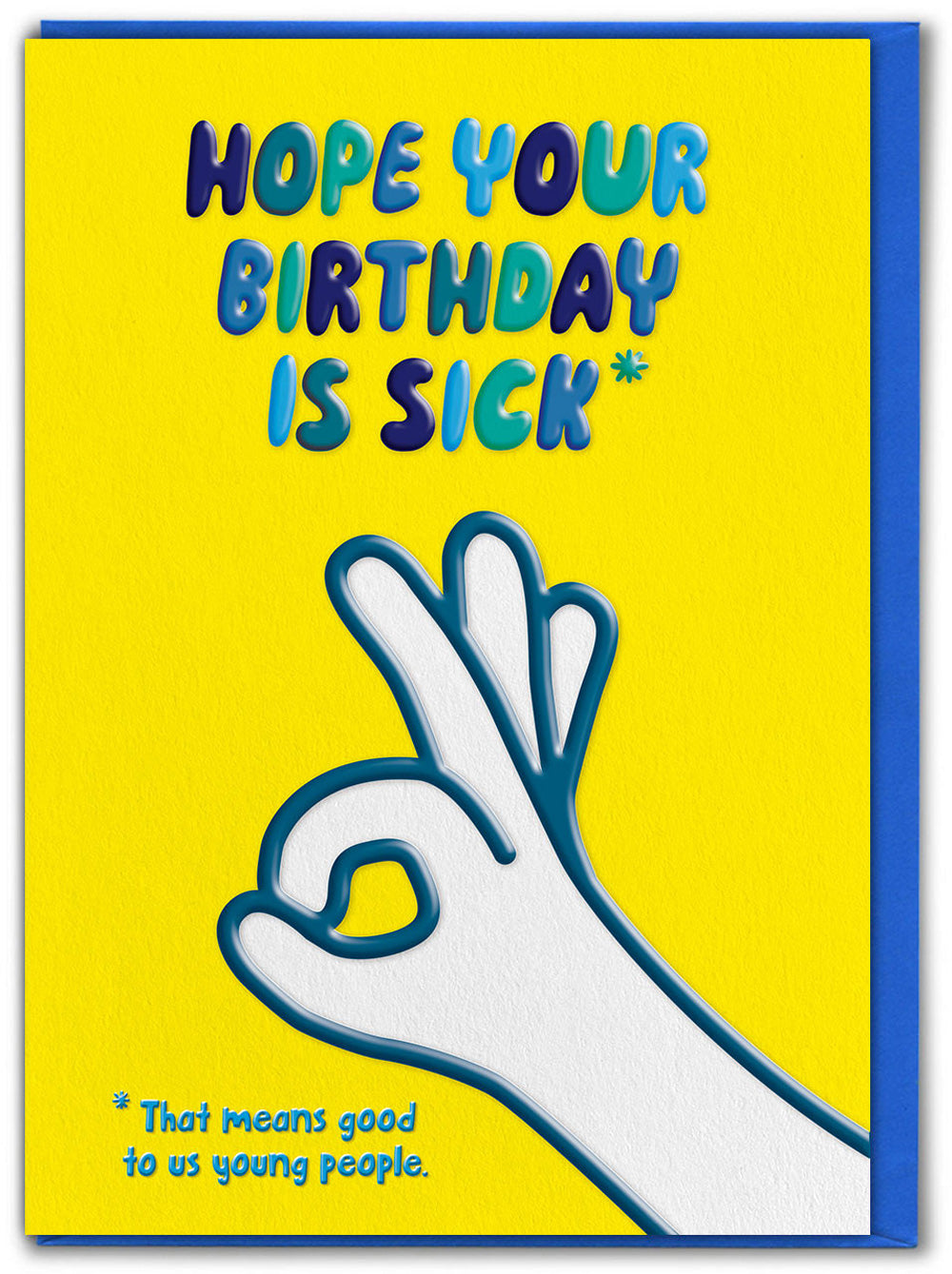 Hope Your Birthday Is Sick Funny Card at Penny Black