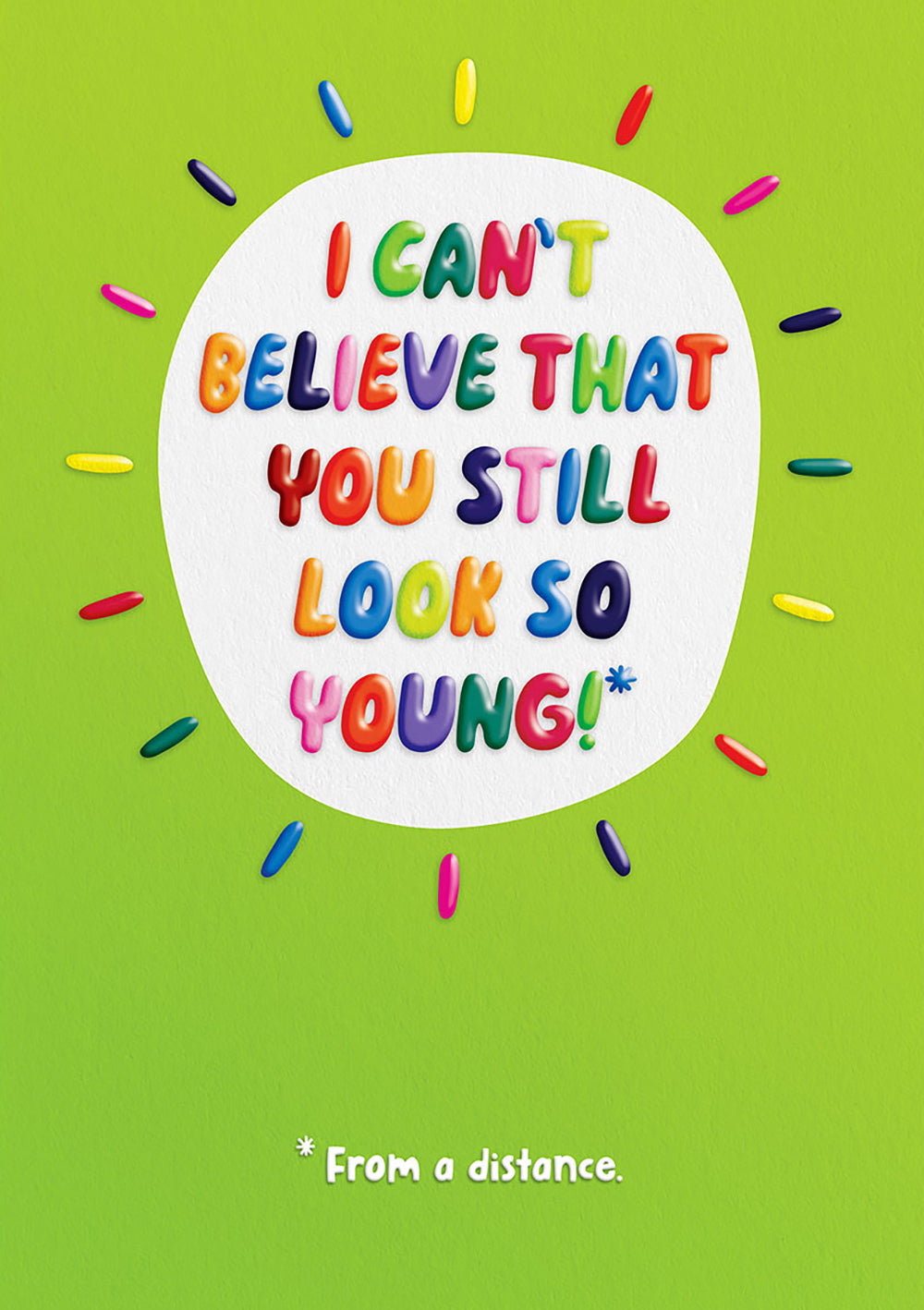 Can't Believe You Look So Young Funny Birthday Card at Penny Black