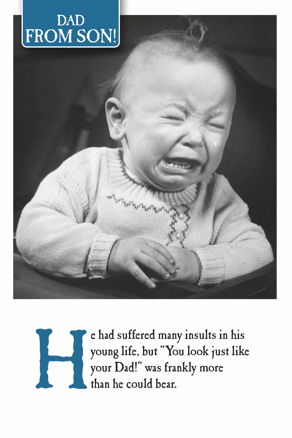 Dad From Son Funny Father&#39;s Day Card By Penny Black