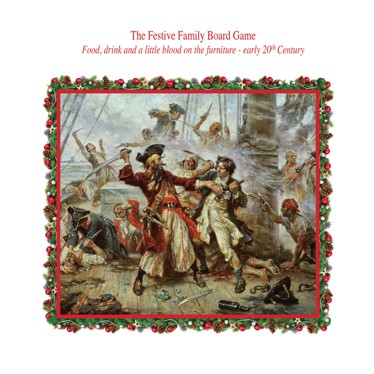Festive Family Board Game Funny Christmas Card By Penny Black