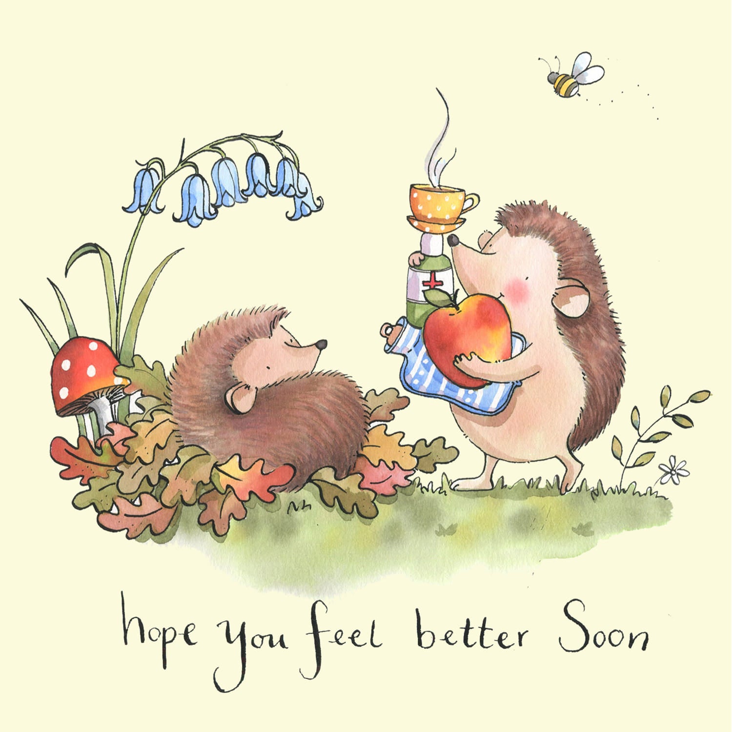 Hedgehogs Feel Better Soon from Penny Black