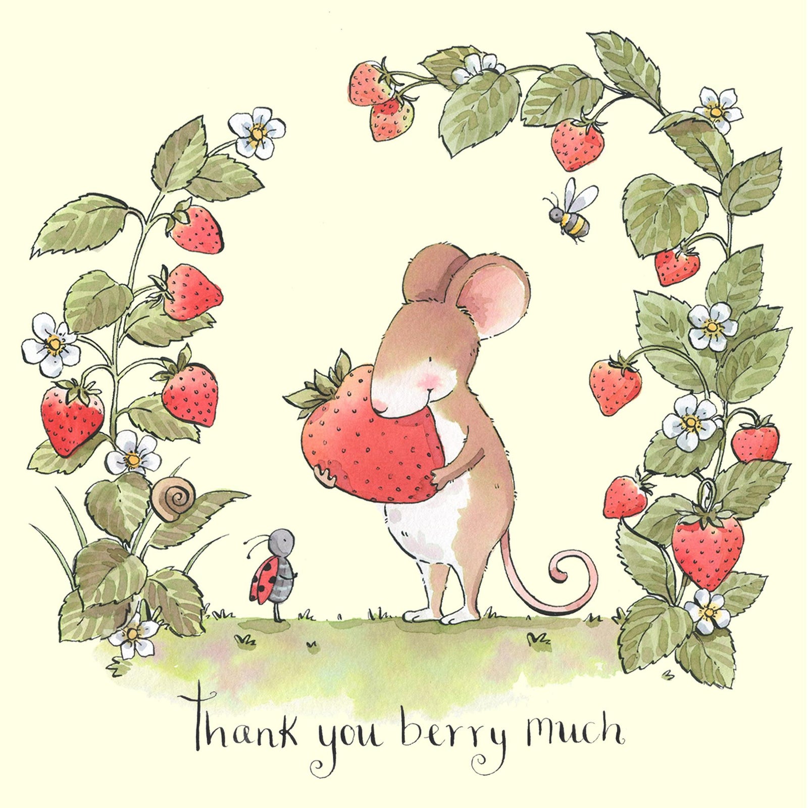 Thank You Berry Much Card at Penny Black