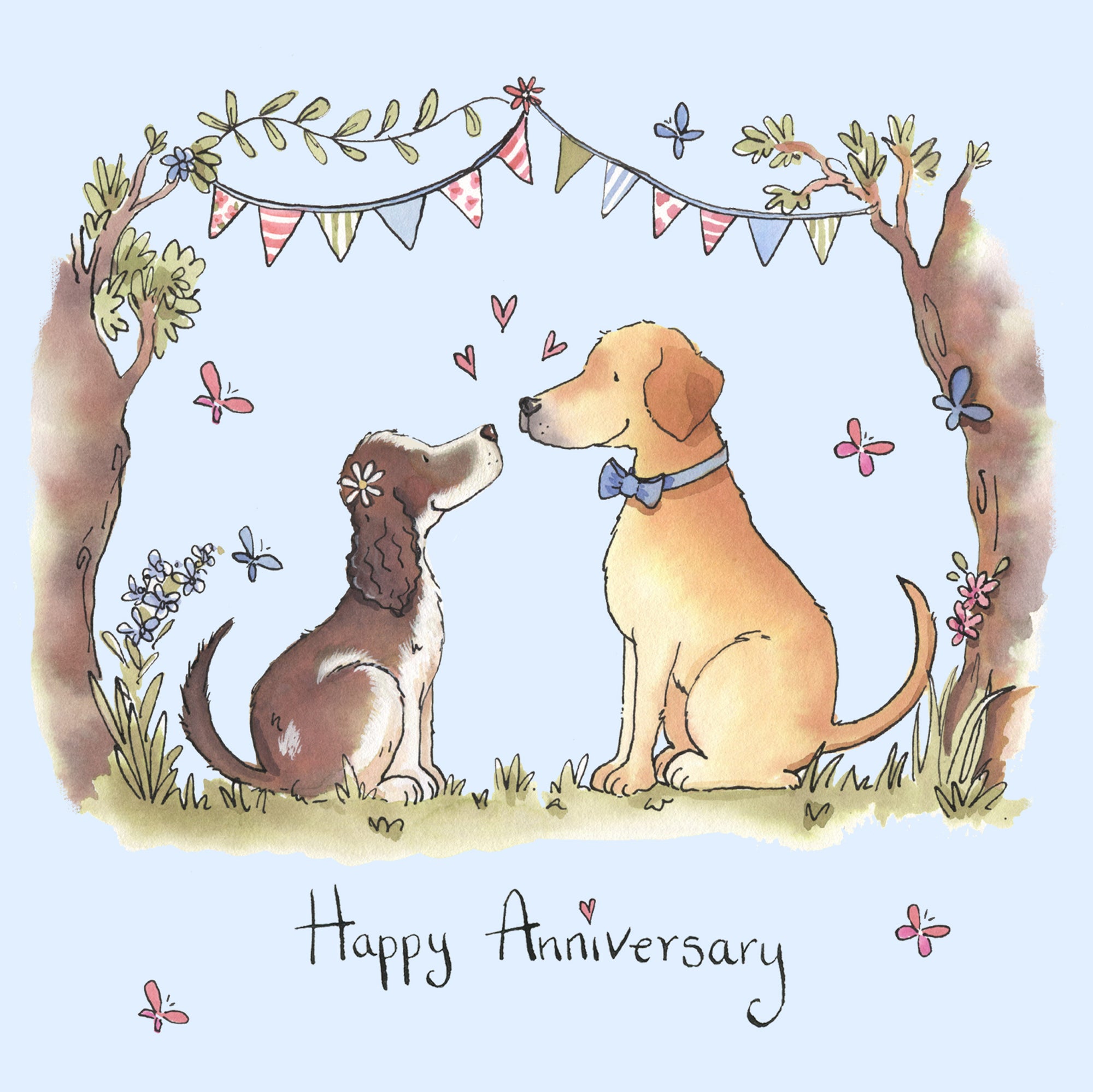 Puppy Love Anniversary Card from Penny Black