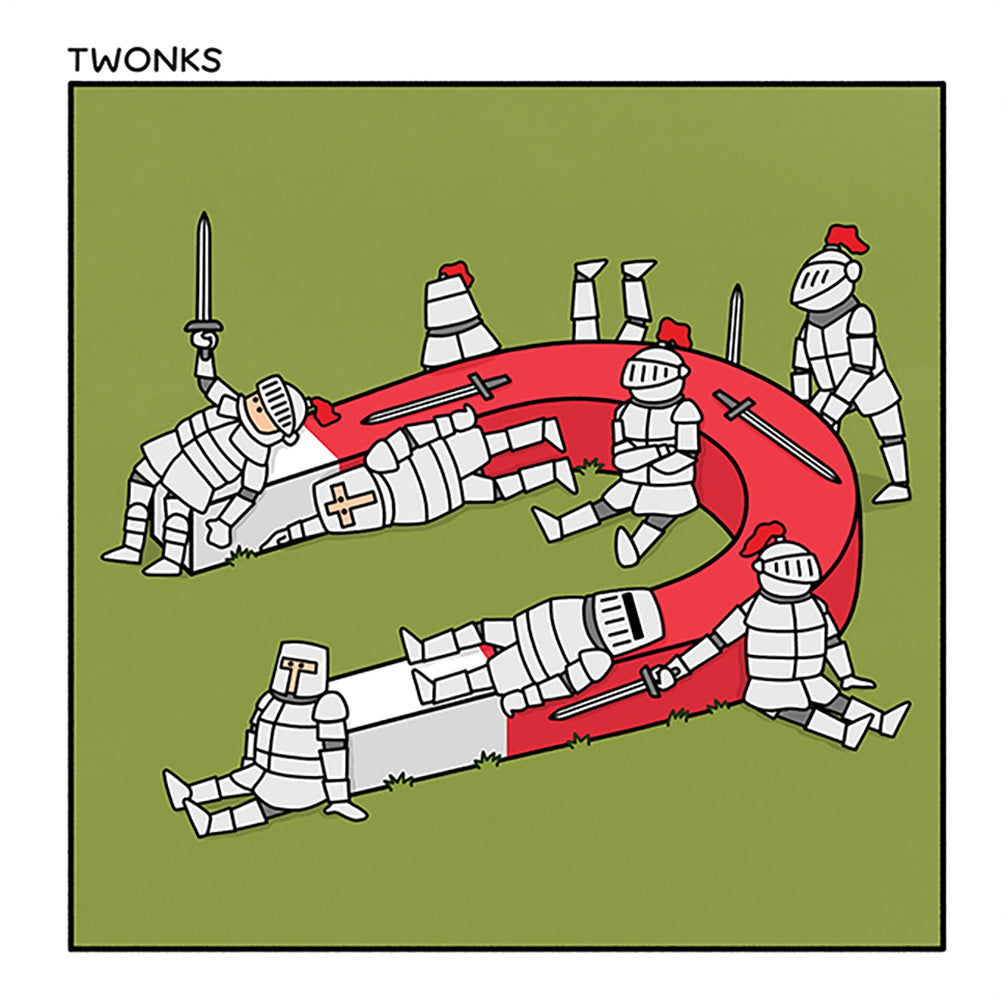 Modern Warfare Funny Card from Penny Black