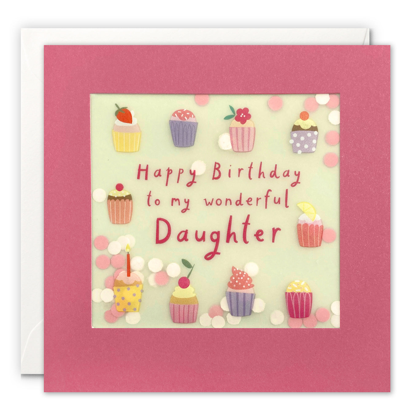 Daughter Cupcakes Shakies Birthday Card from Penny Black