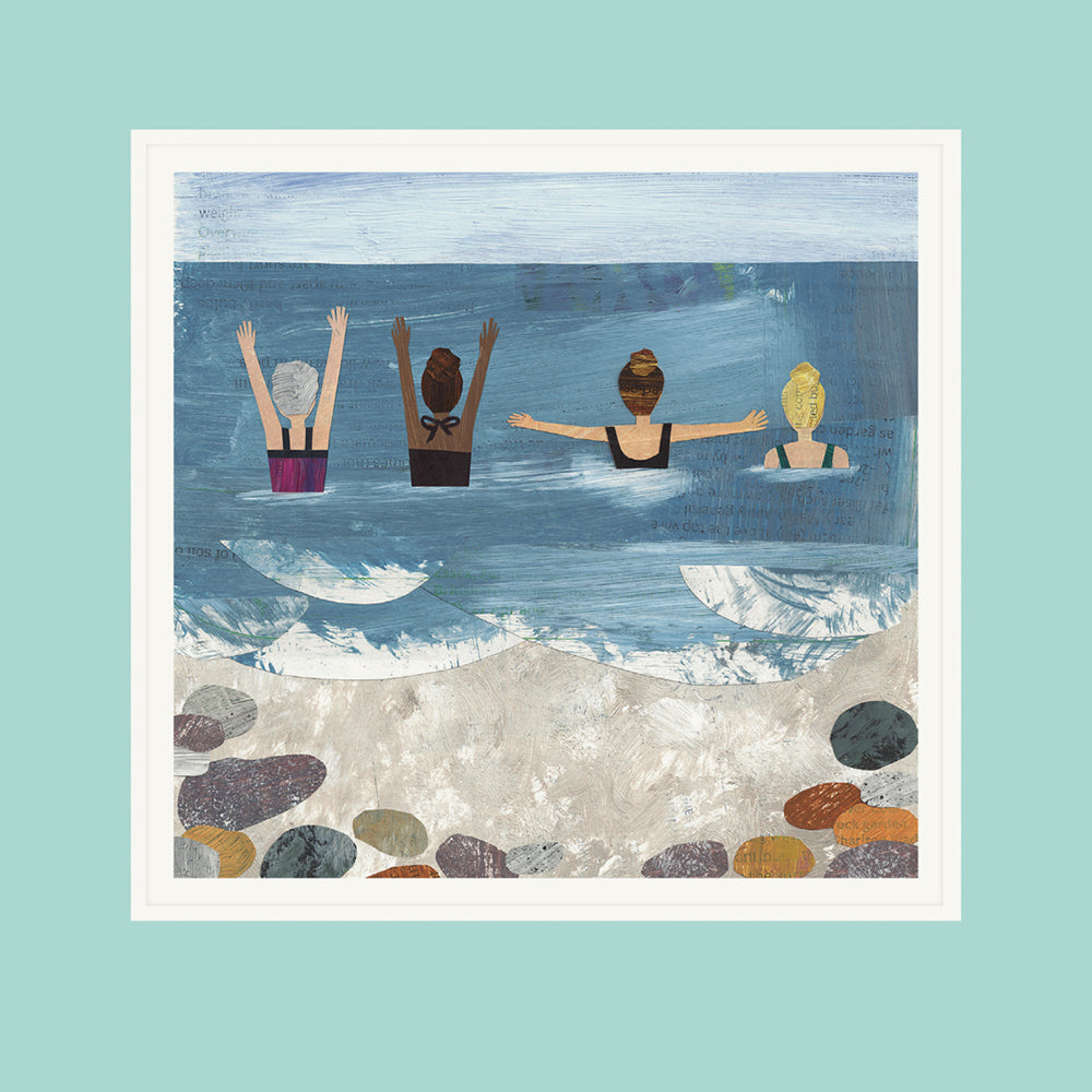 Wild Sea Swimmers Art Card at Penny Black