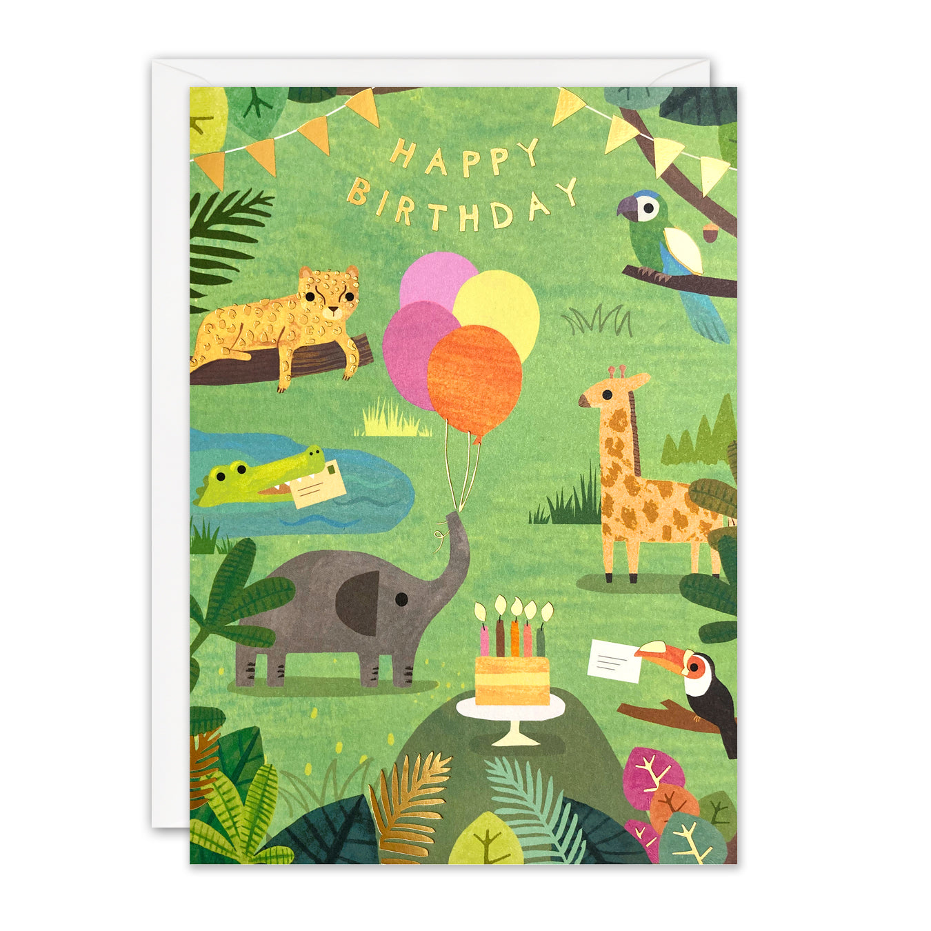 Savanna Party Children's Birthday Card from Penny Black