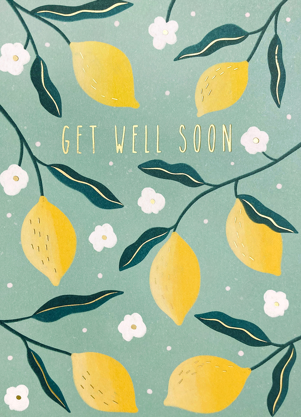 Lemons Get Well Soon Card at Penny Black