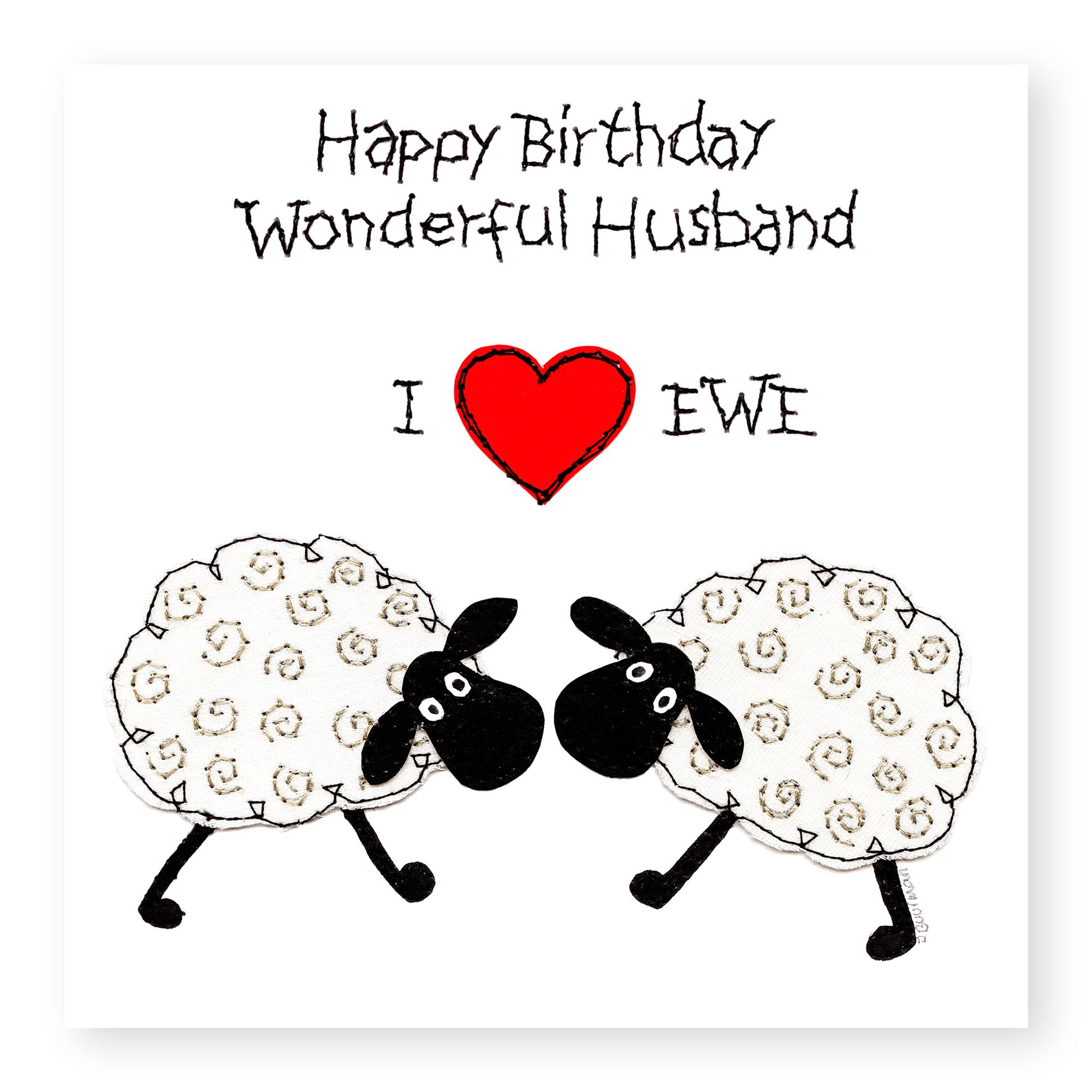 Love Ewe Wonderful Husband Birthday Card from Penny Black