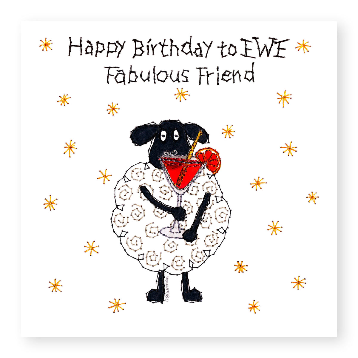 Ewe Fabulous Friend Brithday Card from Penny Black