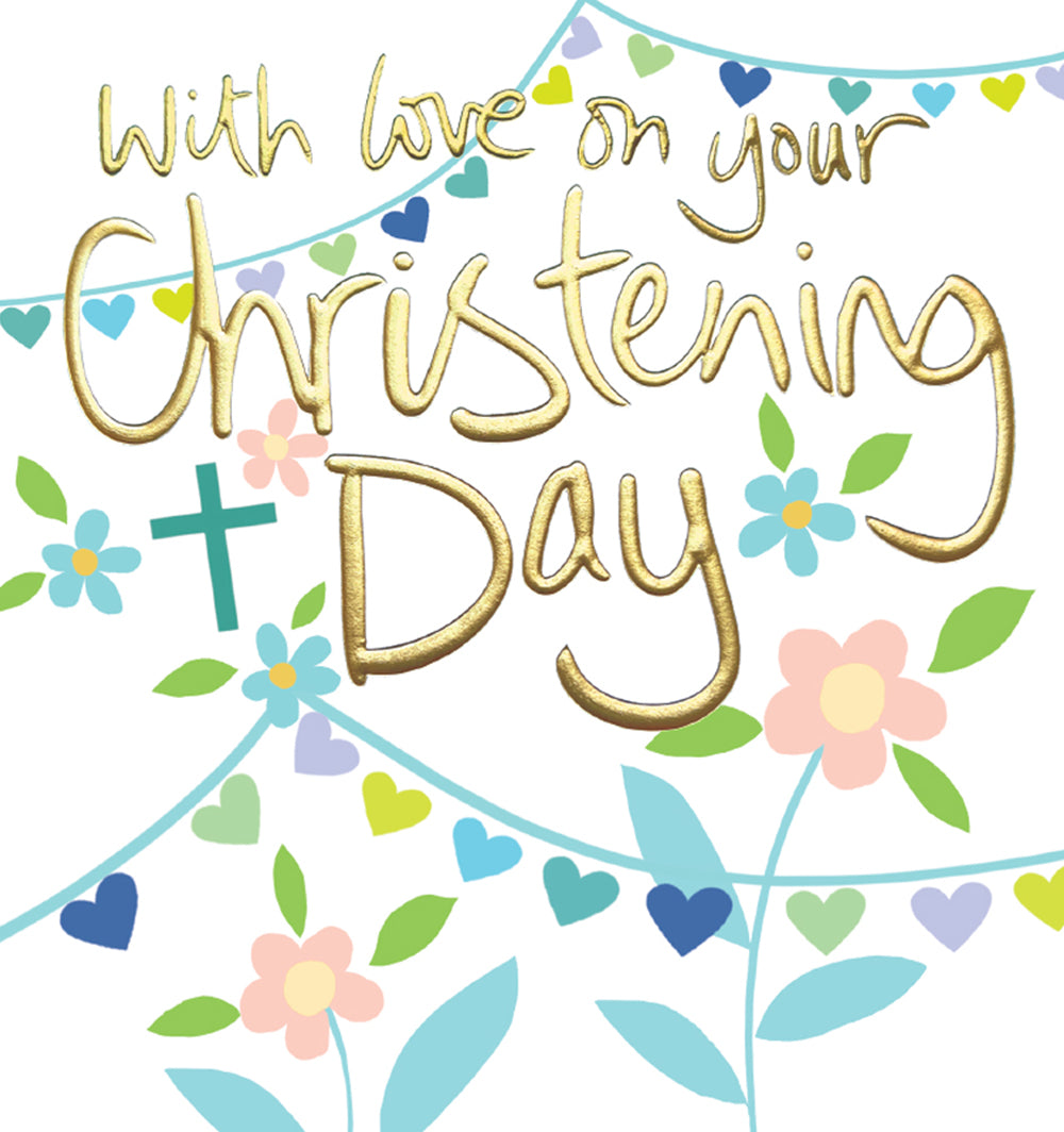 With Love On Your Christening Day Card at Penny Black