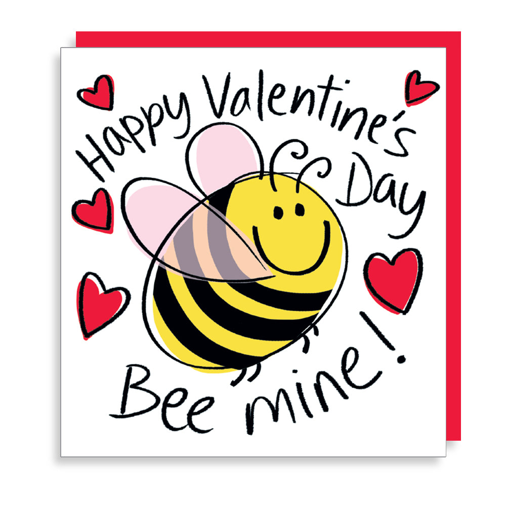 Bee Mine Joyful Valentine's Day Card By Penny Black