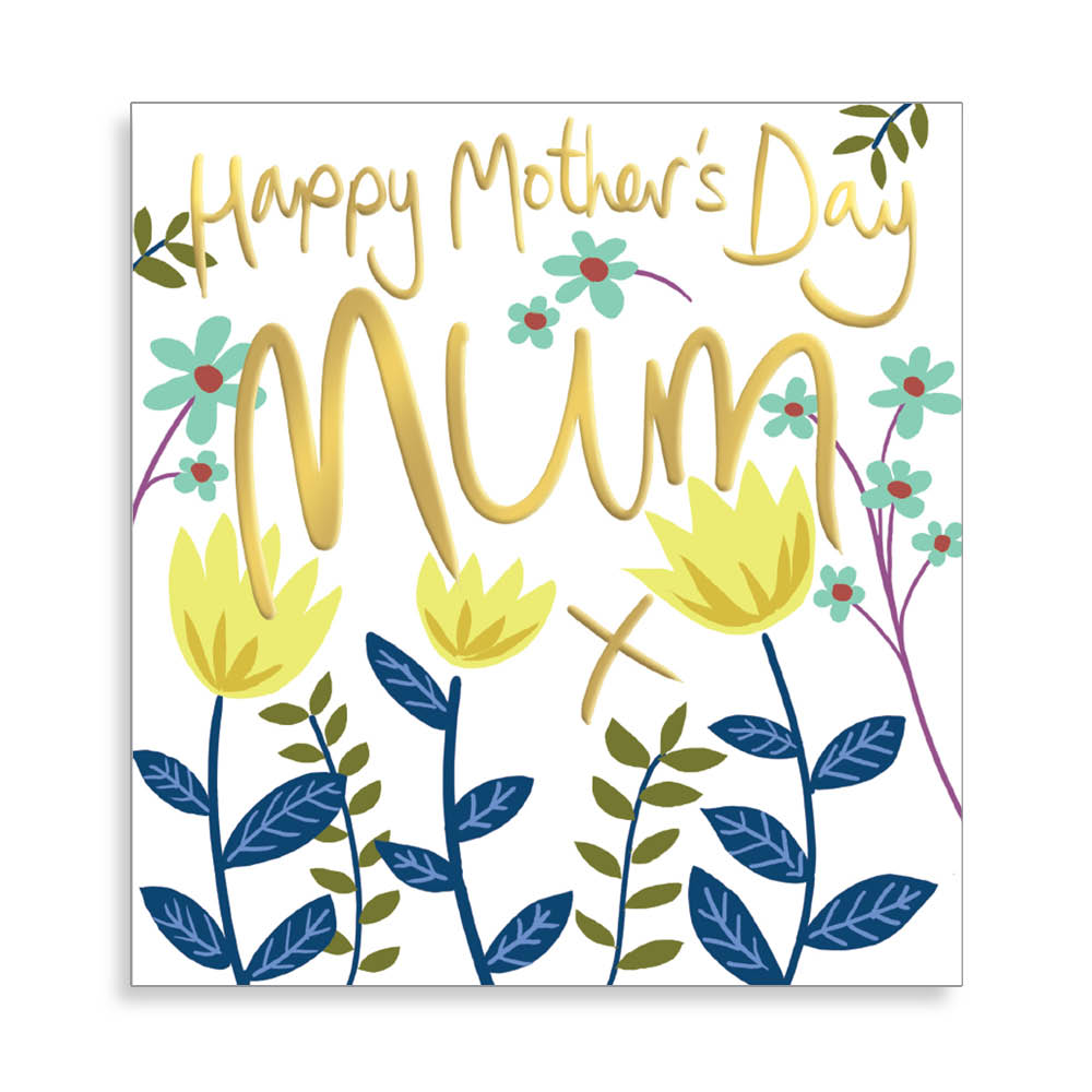 Soft Yellow Blooms Mother's Day Card By Penny Black