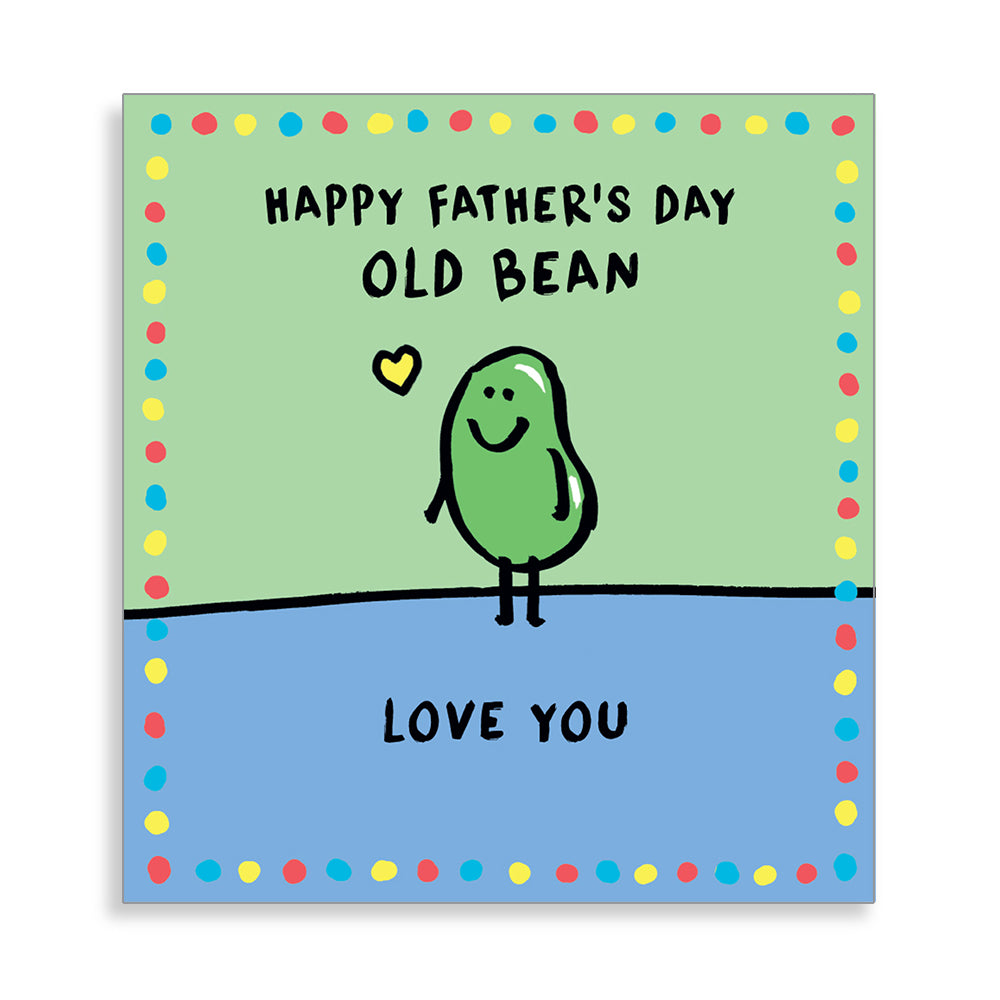 Old Bean Father's Day Card by penny black