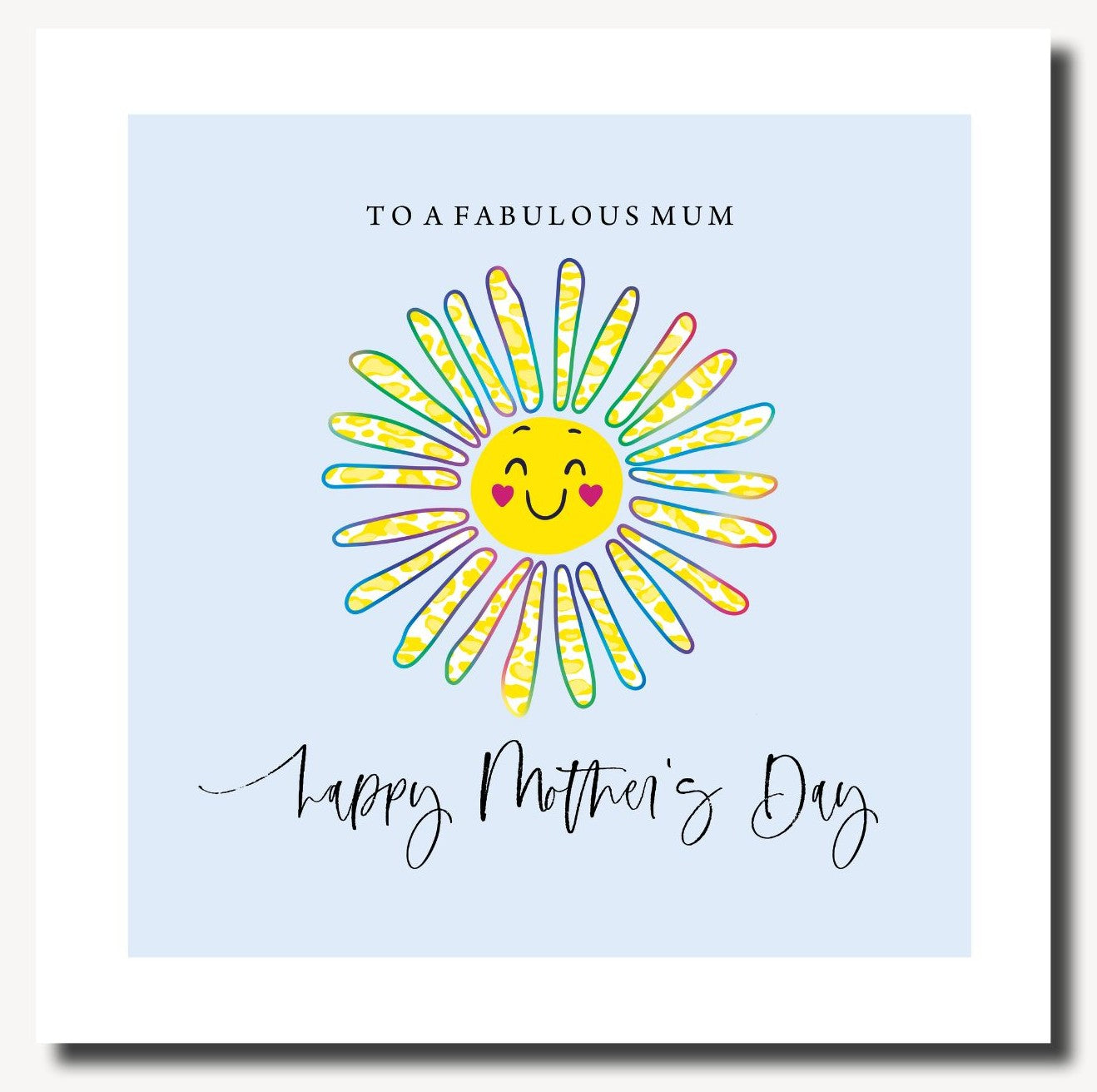 To A Fabulous Mum Sunshine Mother's Day Card By Penny Black