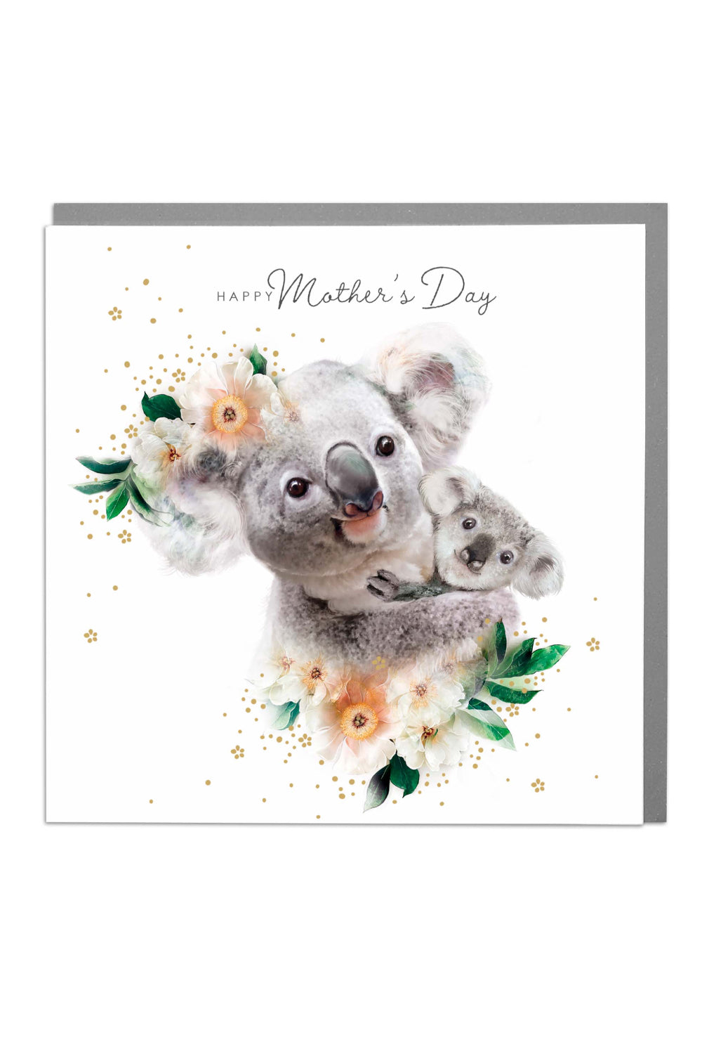 Koalas Wildlife Botanical Mother&#39;s Day Card by penny black