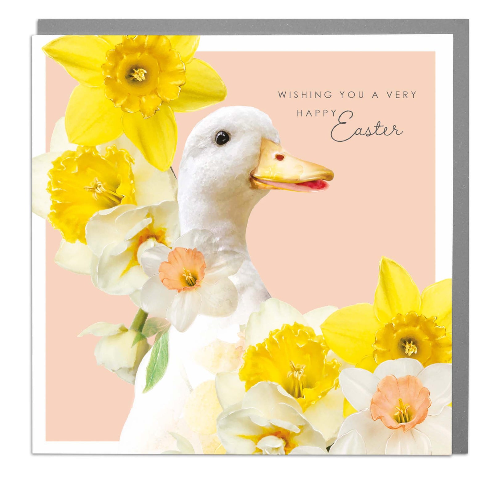 Daffodil Duck 2026 Very Happy Easter Card By Penny Black
