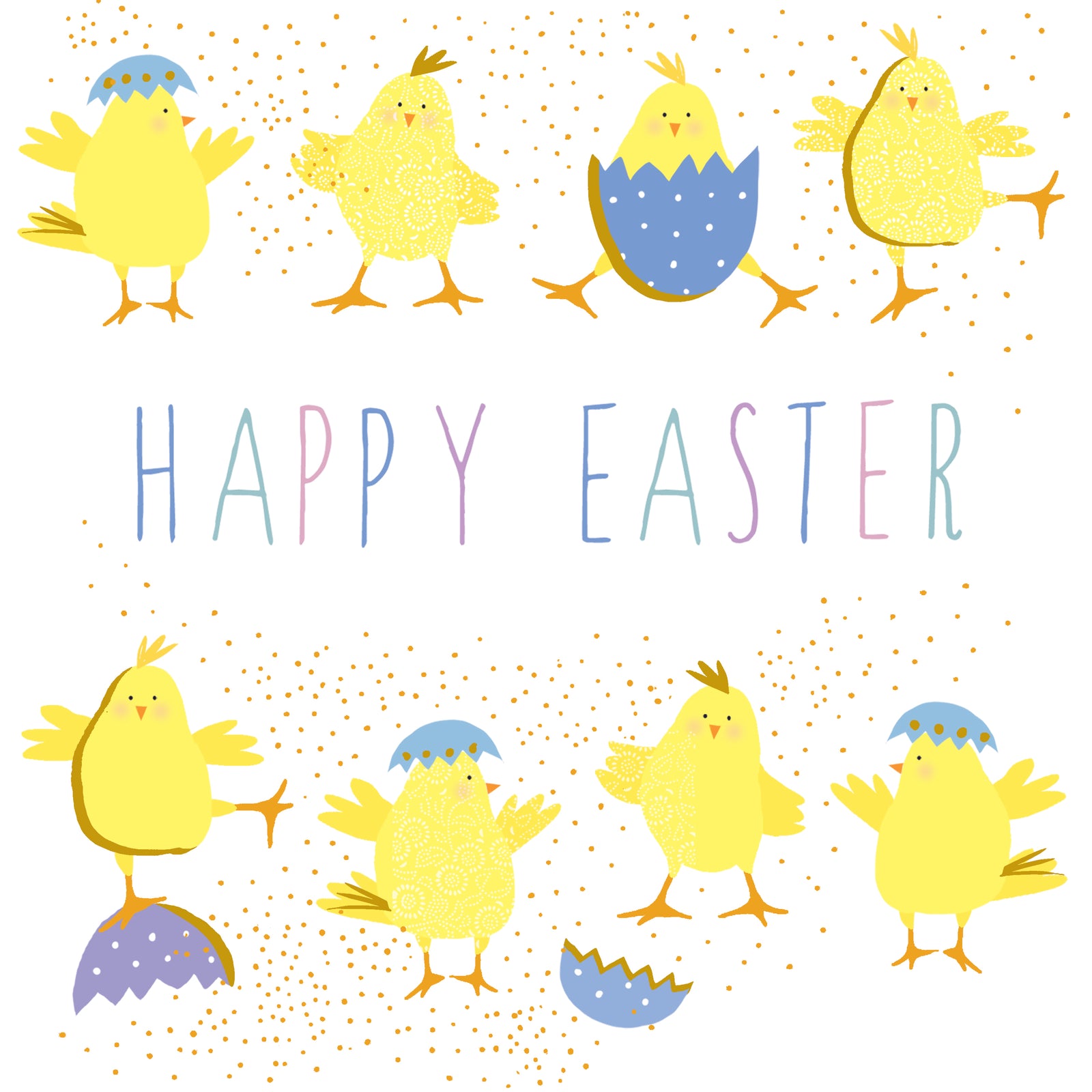 Cracking Eggs Easter Card by penny black