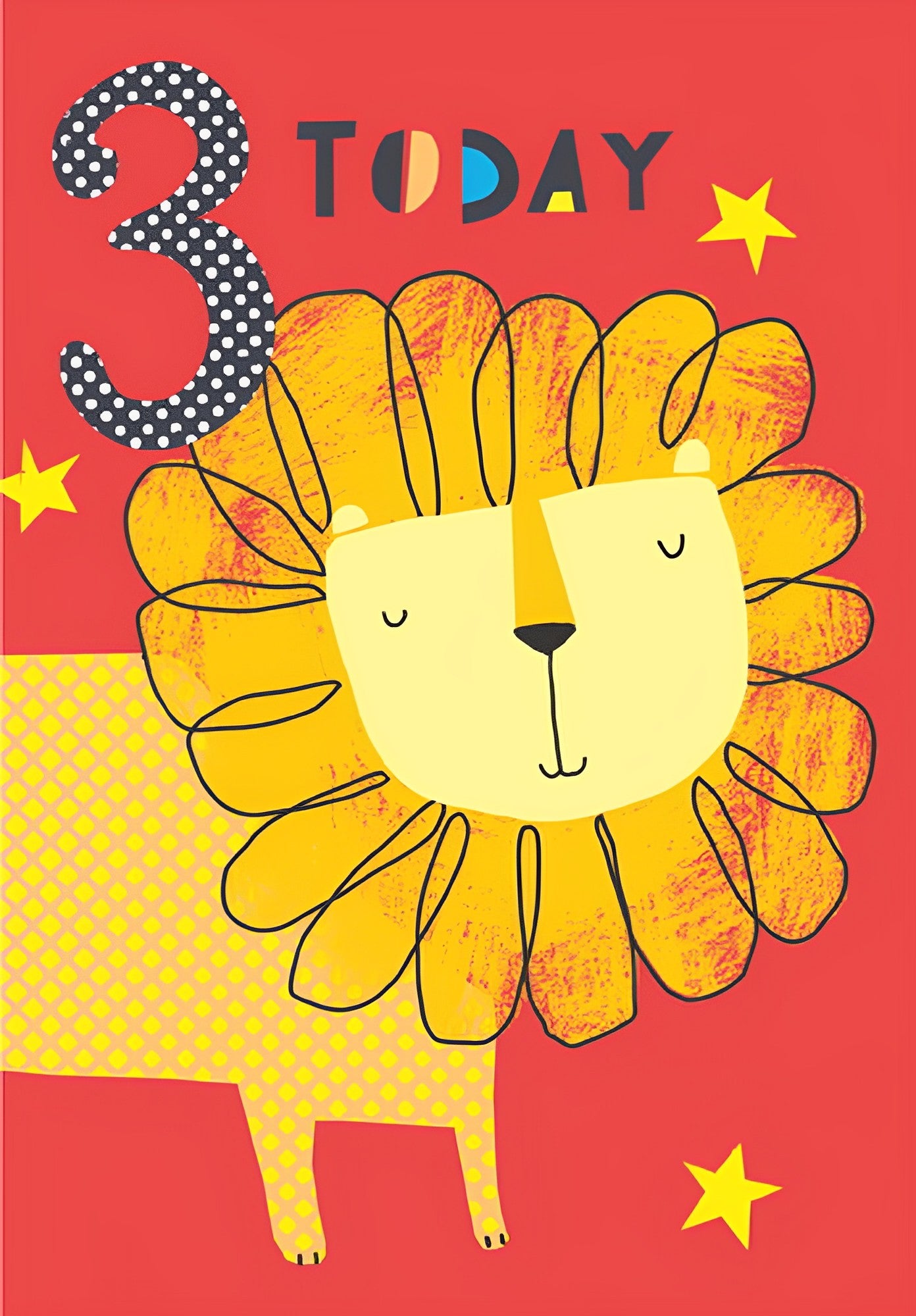 3 Today Lion Birthday Card from Penny Black