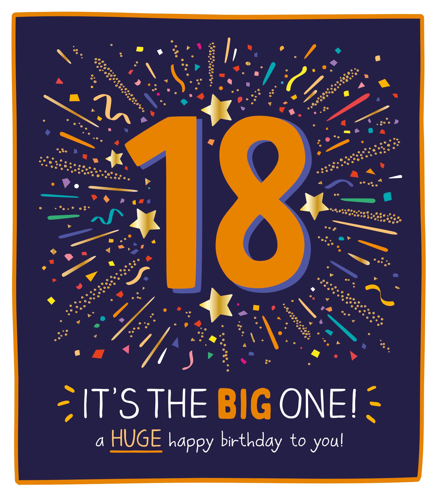 18 It's The Big One Birthday Card from Penny Black