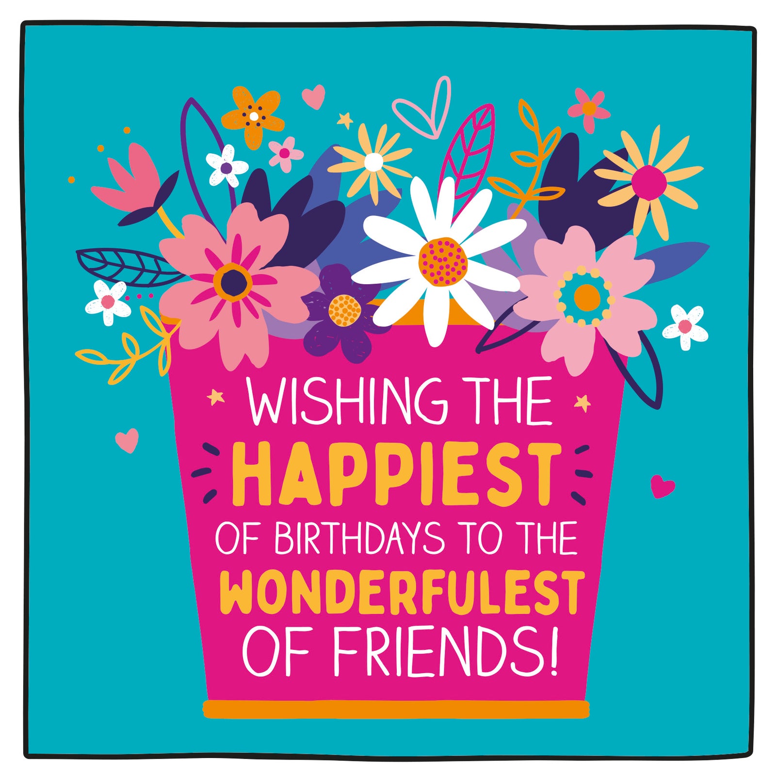 Wonderfulest of Friends Birthday Card from Penny Black