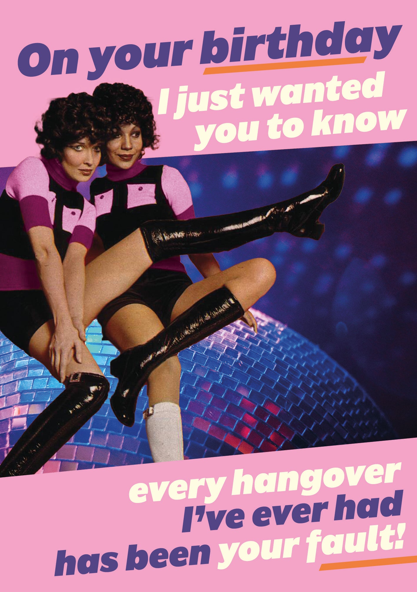 Every Hangover Is Your Fault Birthday Card at Penny Black