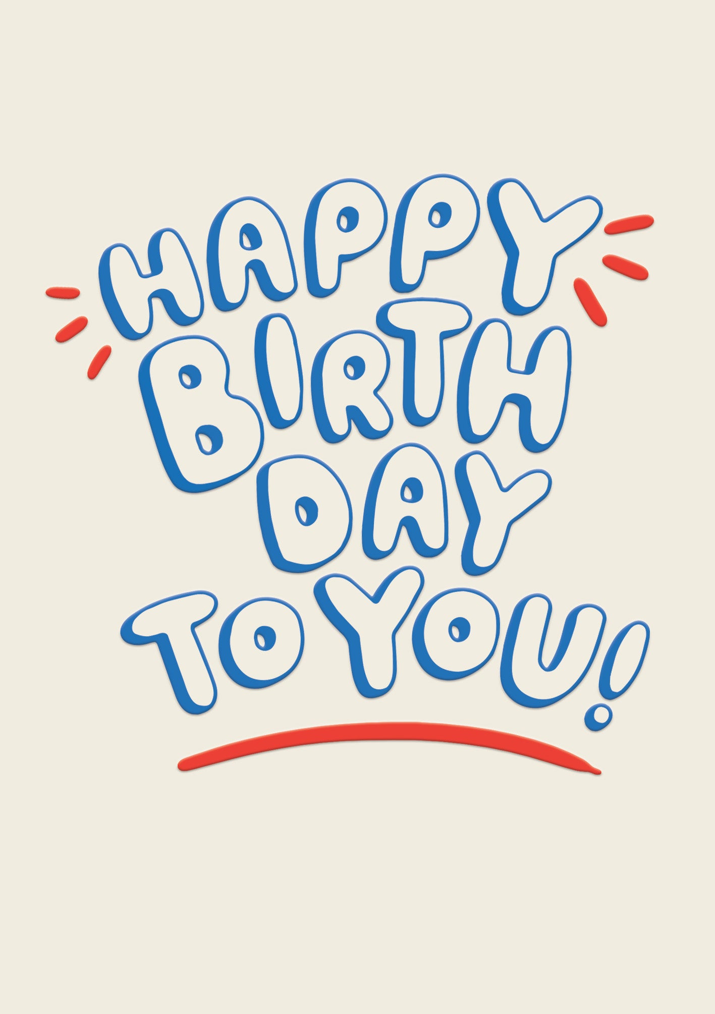 Birthday Lettering at Penny Black