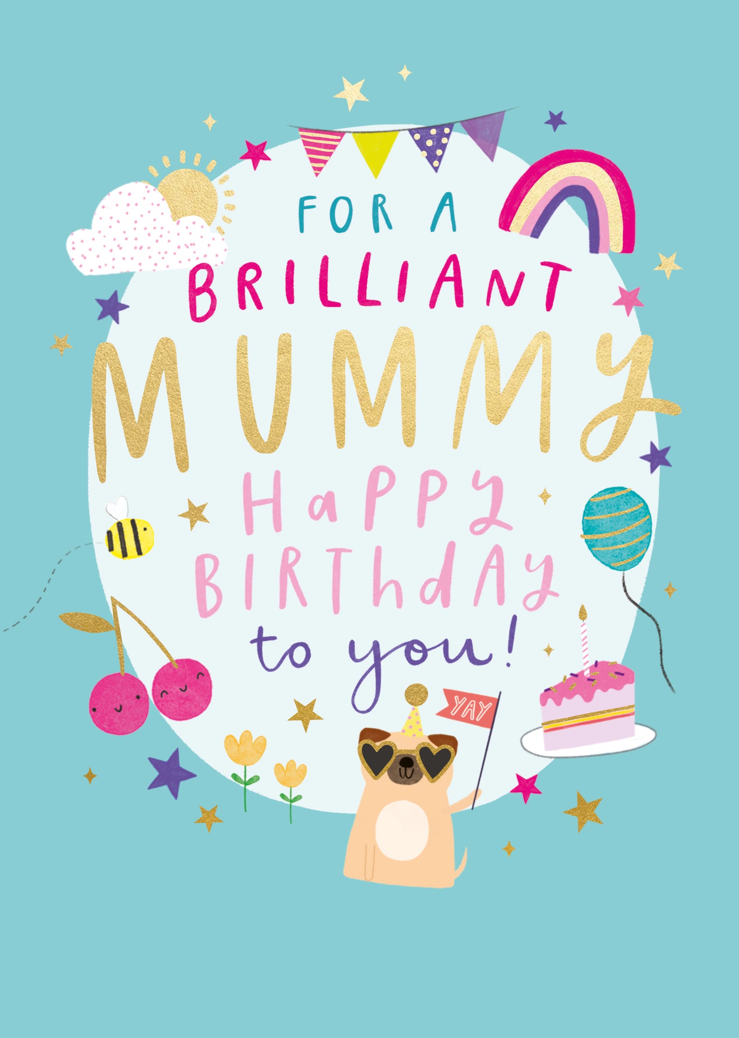 Iconic Mummy Birthday Card from Penny Black