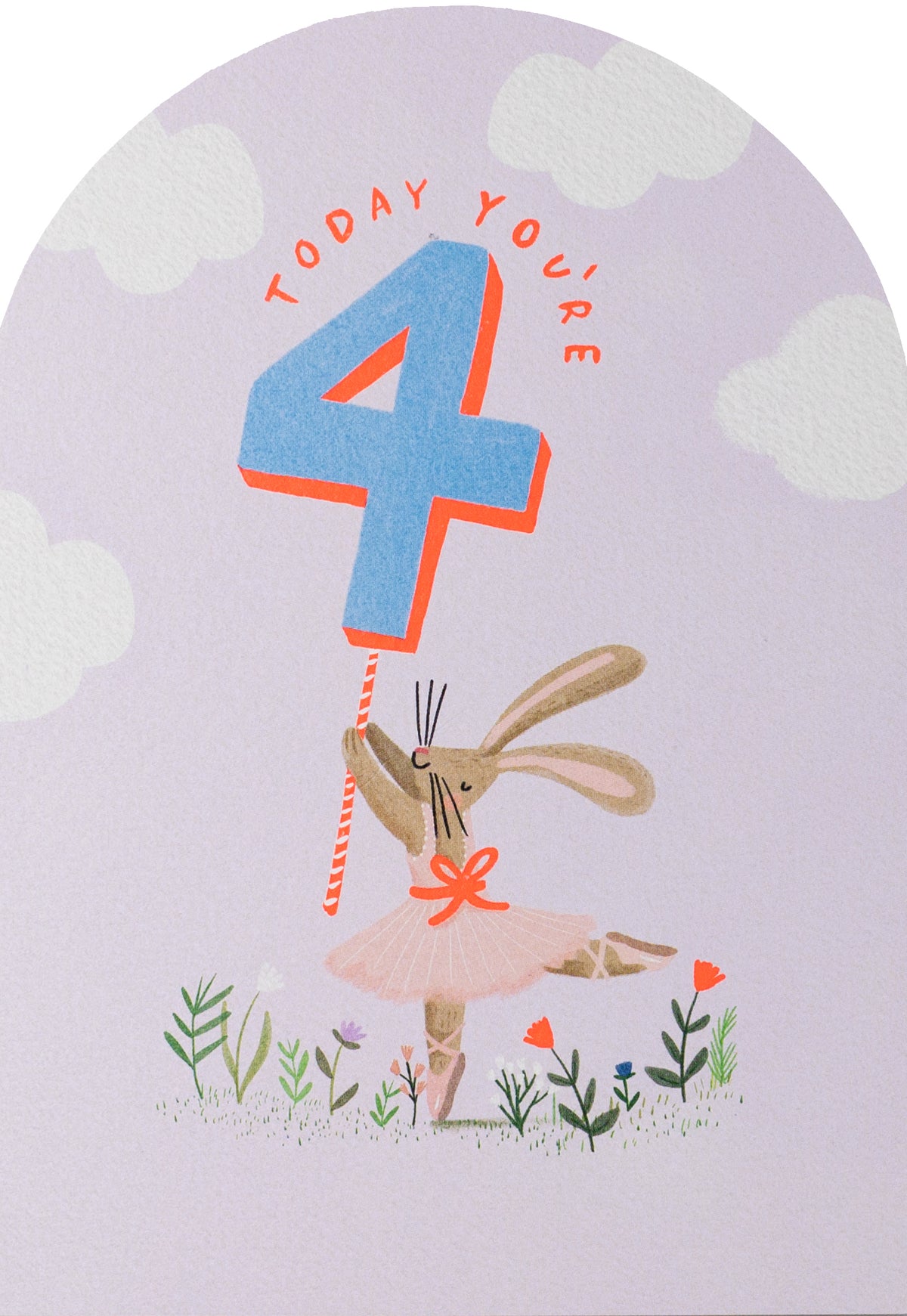 Today 4th Bunny Cut Out Birthday Card from Penny Black