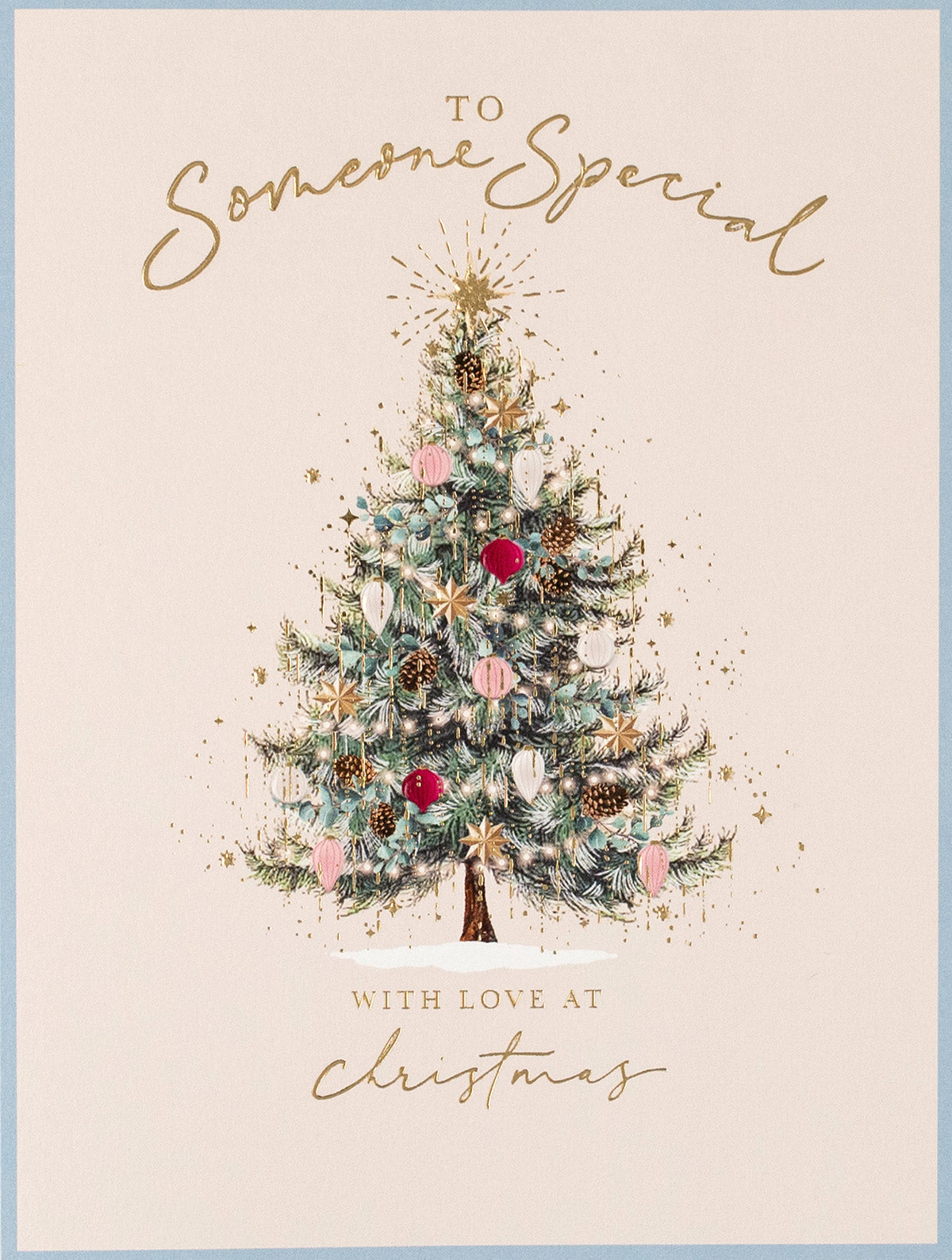 Splendid Tree Someone Special Christmas Card By Penny Black
