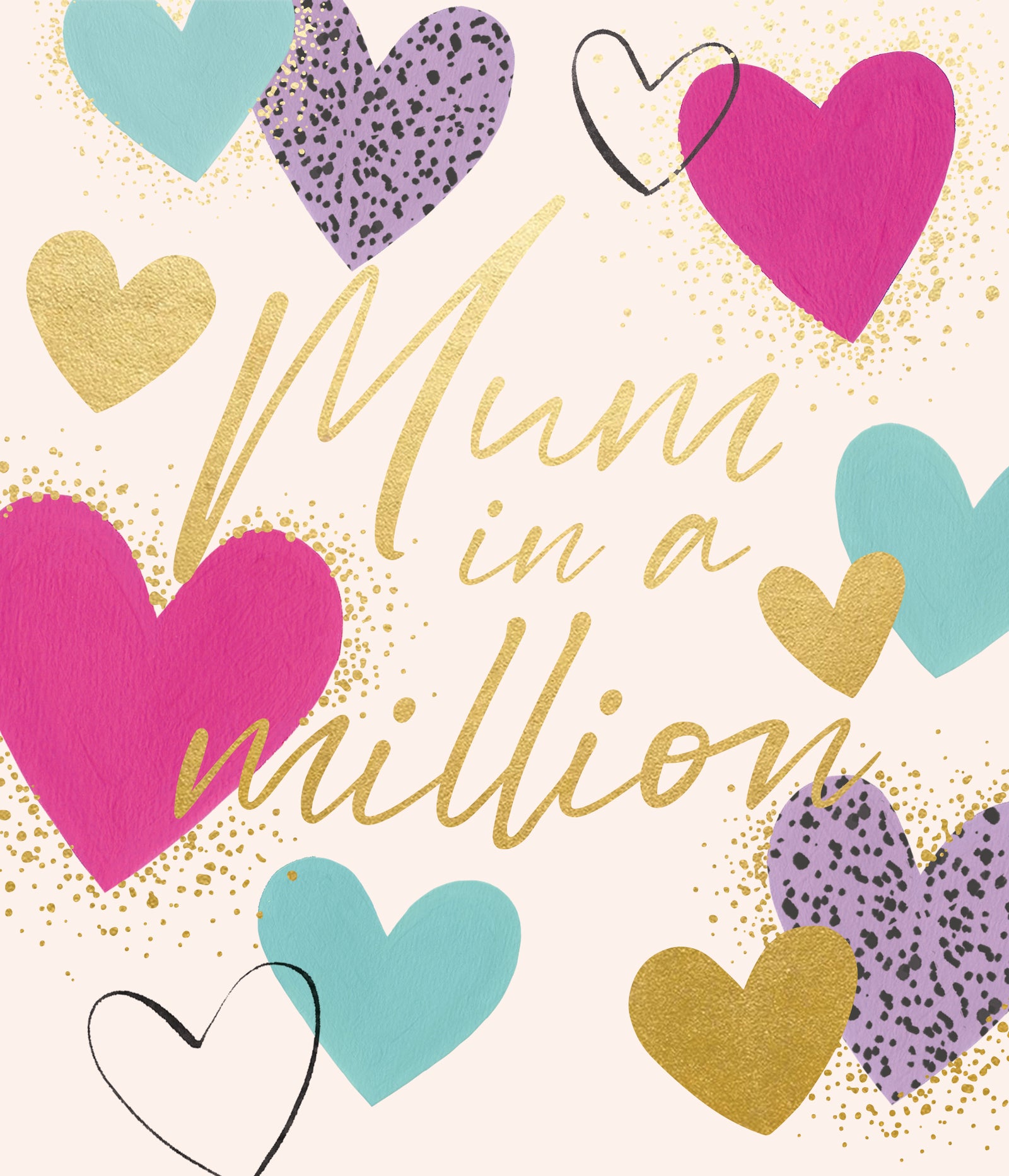 Mum In A Million Mother's Day Card by Penny Black