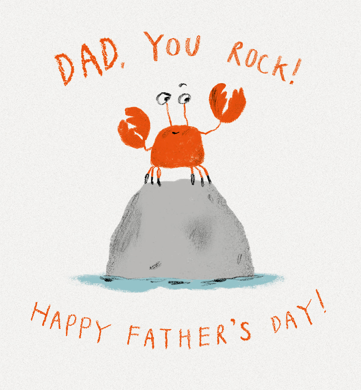 Rock Lobster Dad Father&#39;s Day Card By Penny Black