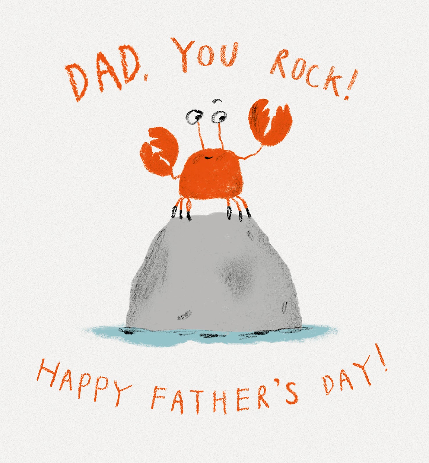 Rock Lobster Dad Father's Day Card By Penny Black