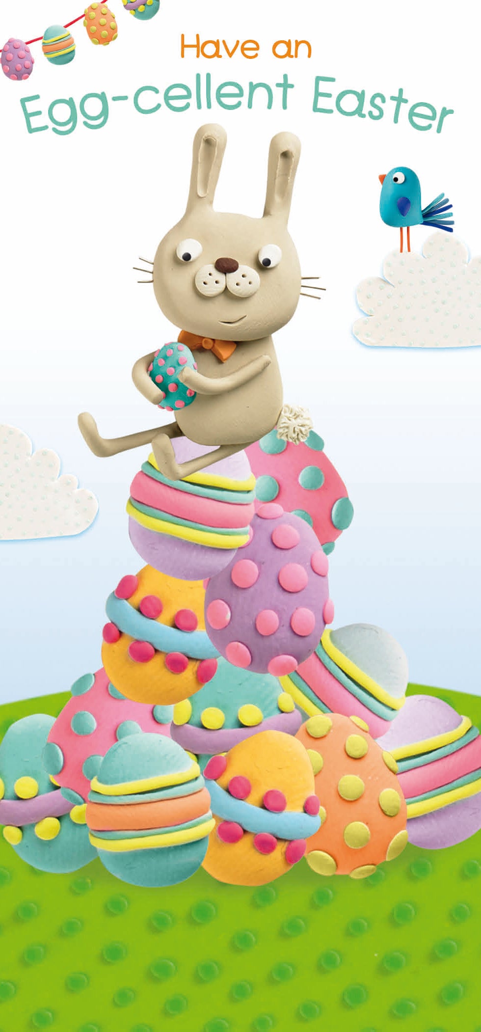 Easter Egg Tower Gift Wallet Card by penny black