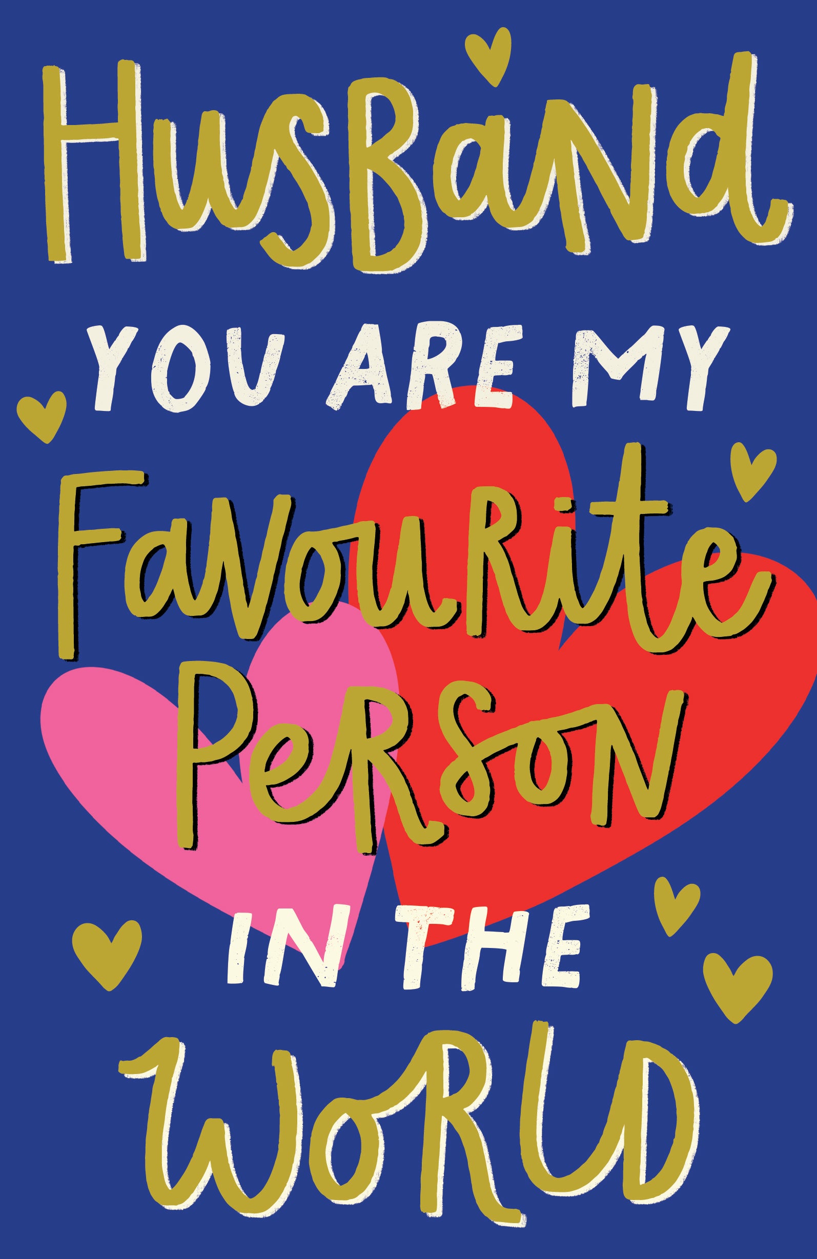 Husband You Are My Favourite Person Valentine's Day Card By Penny Black