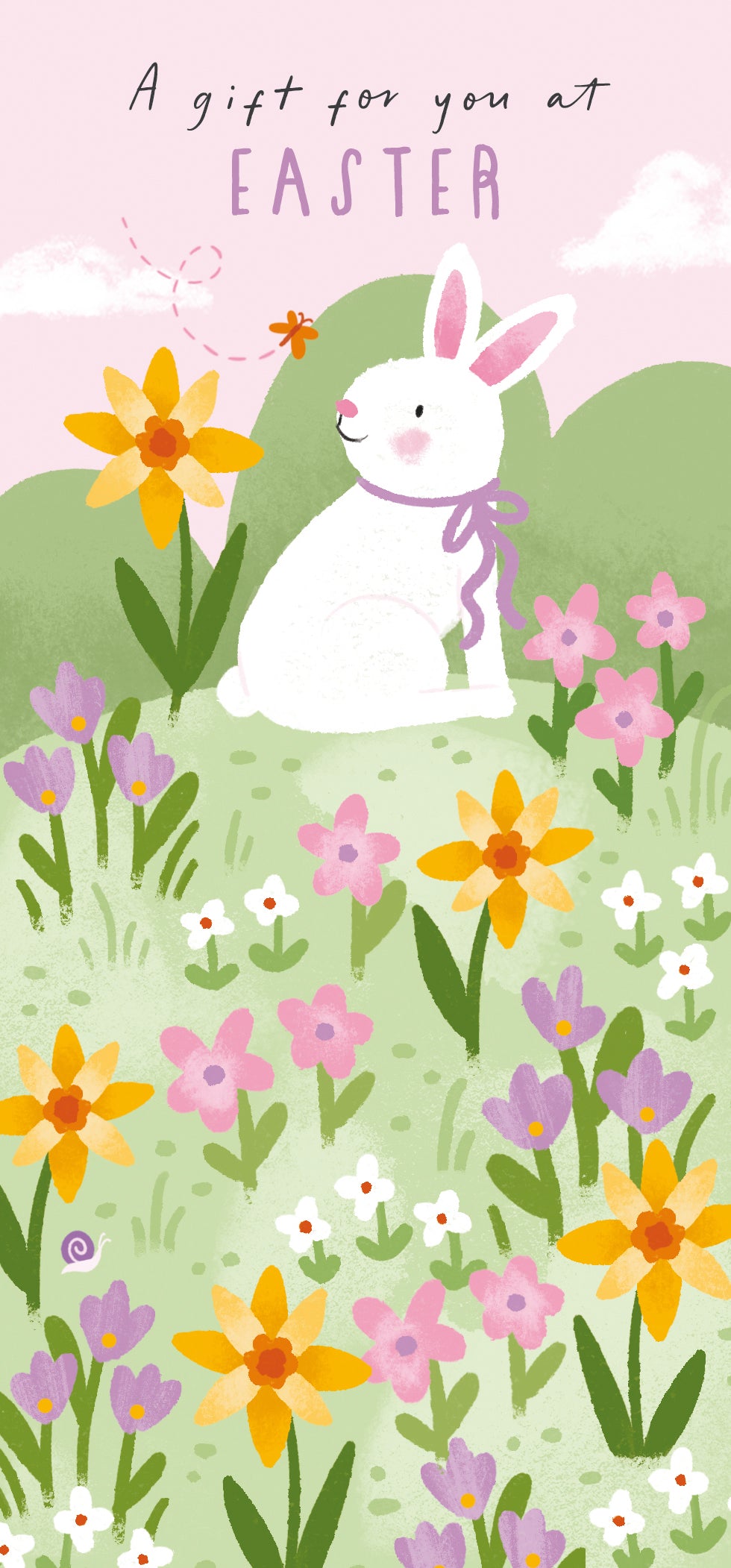 Bunny & Butterfly Easter Voucher Wallet By Penny Black