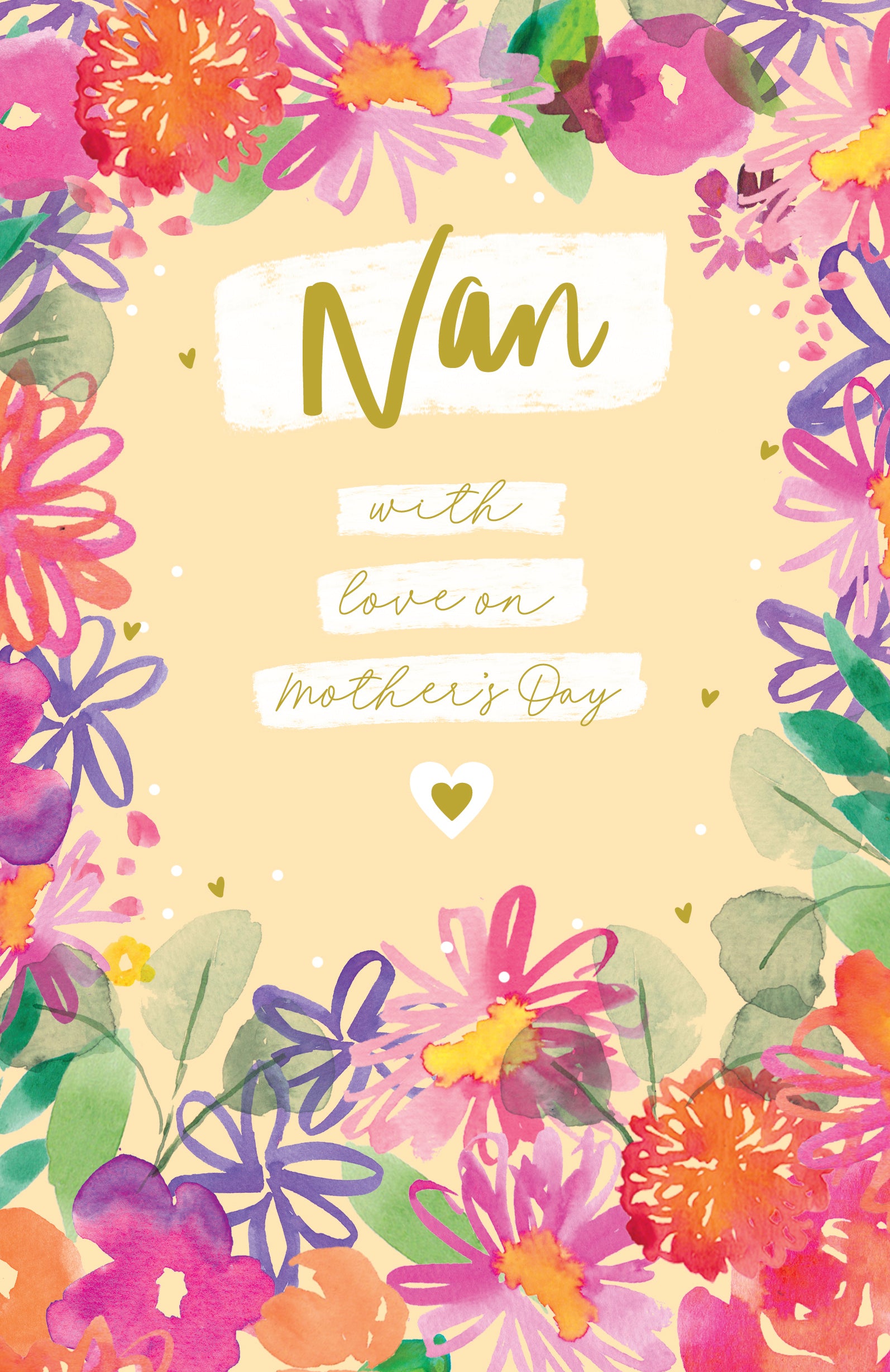 Nan Bloom Border Mother's Day Card By Penny Black