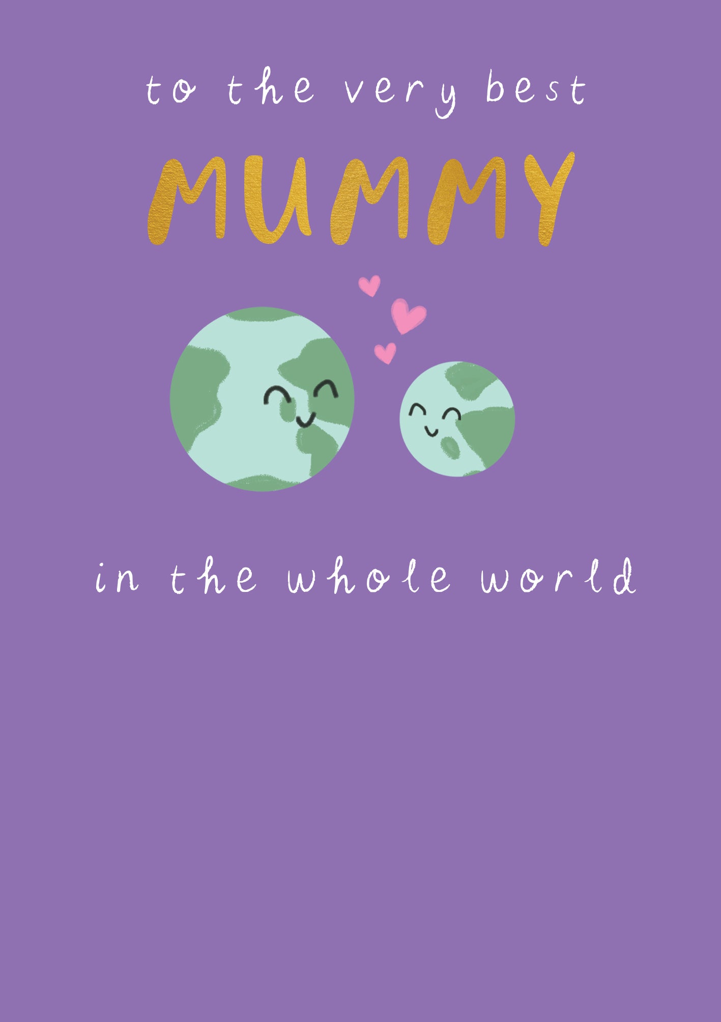 Very Best Mummy In The World Cute Mother's Day Card By Penny Black