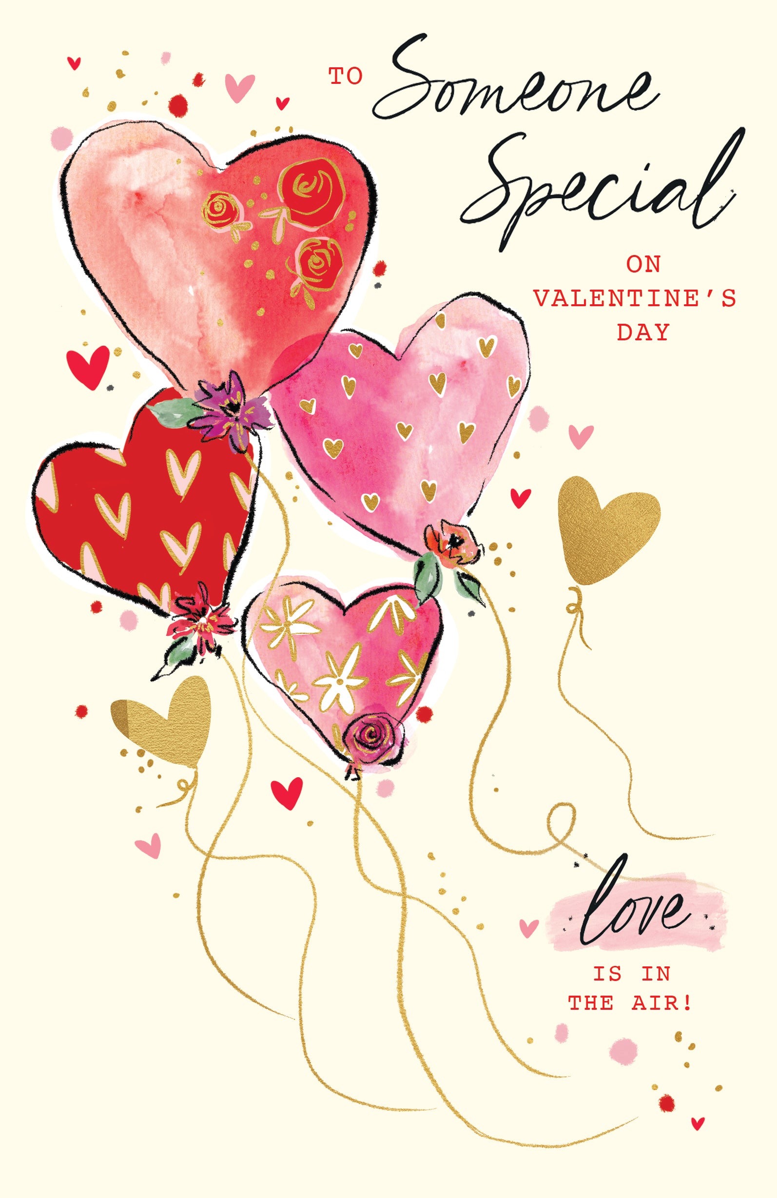 Someone Special Love Is In The Air Valentine's Day Card By Penny Black
