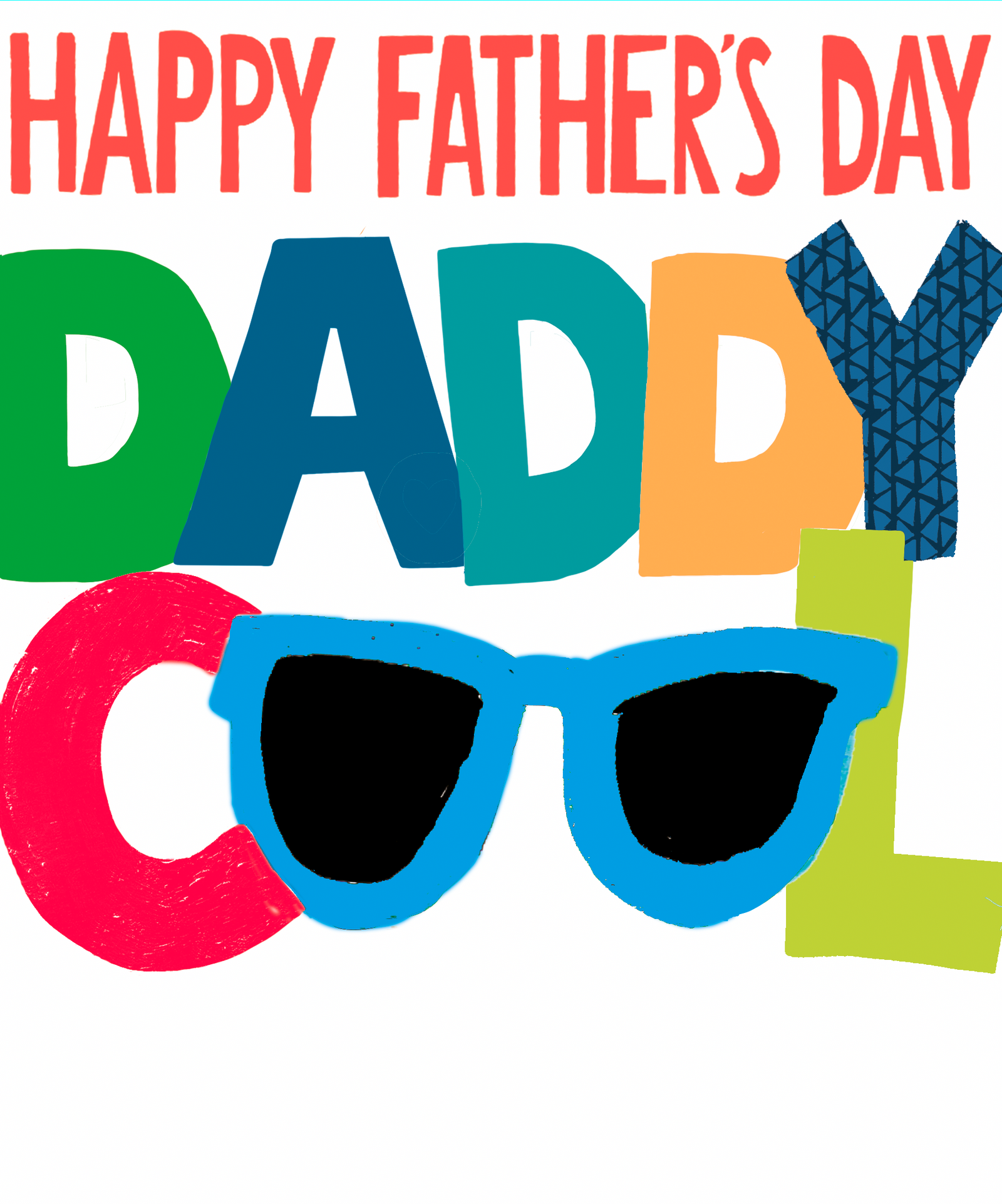 Sunglasses Daddy Cool Father's Day Card By Penny Black