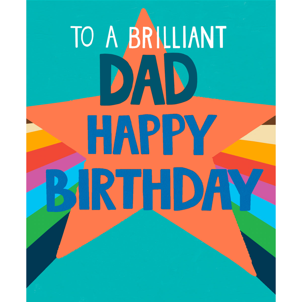 Dad Star Feature Birthday Card from Penny Black