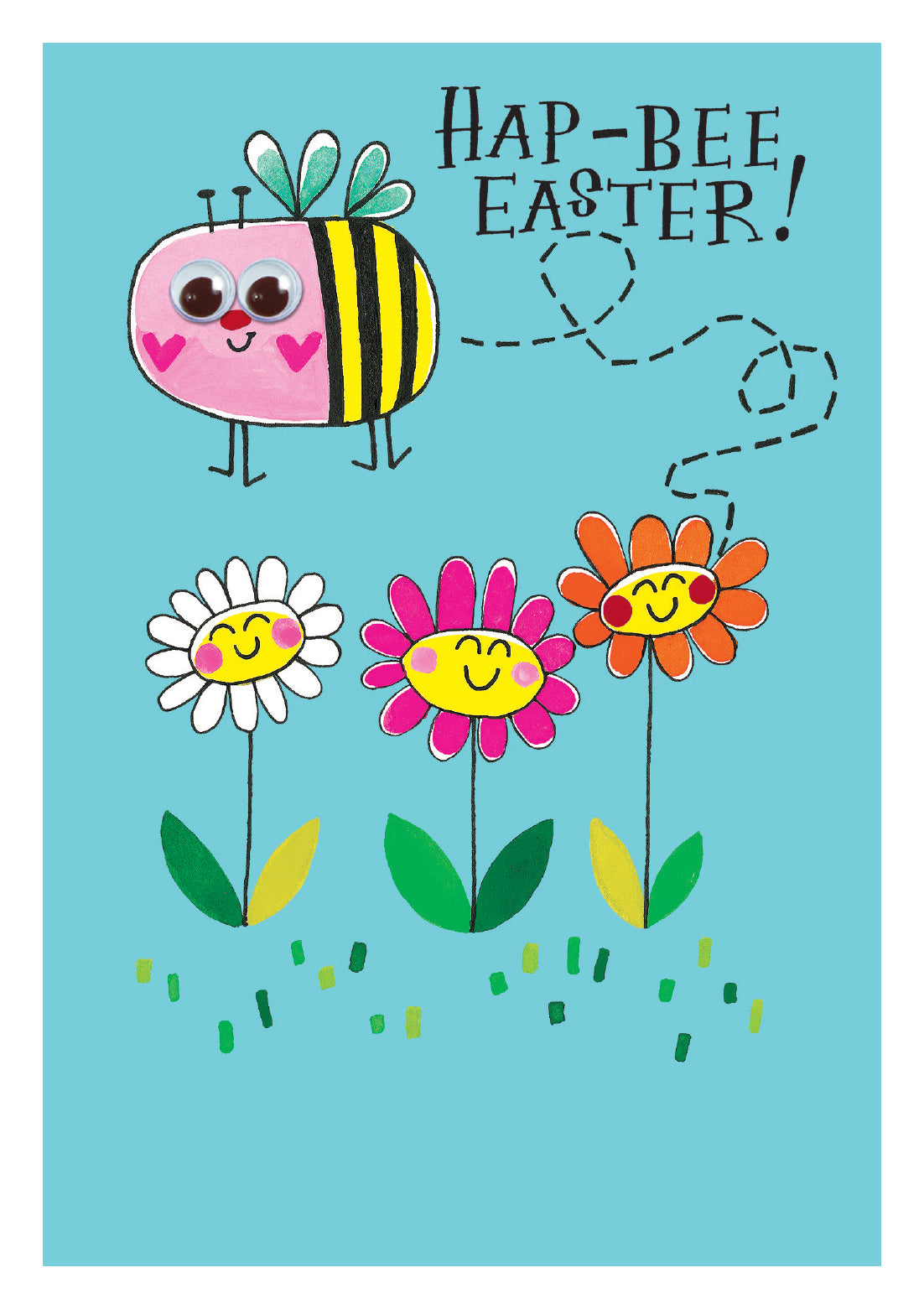 Hap-Bee Easter Card by penny black