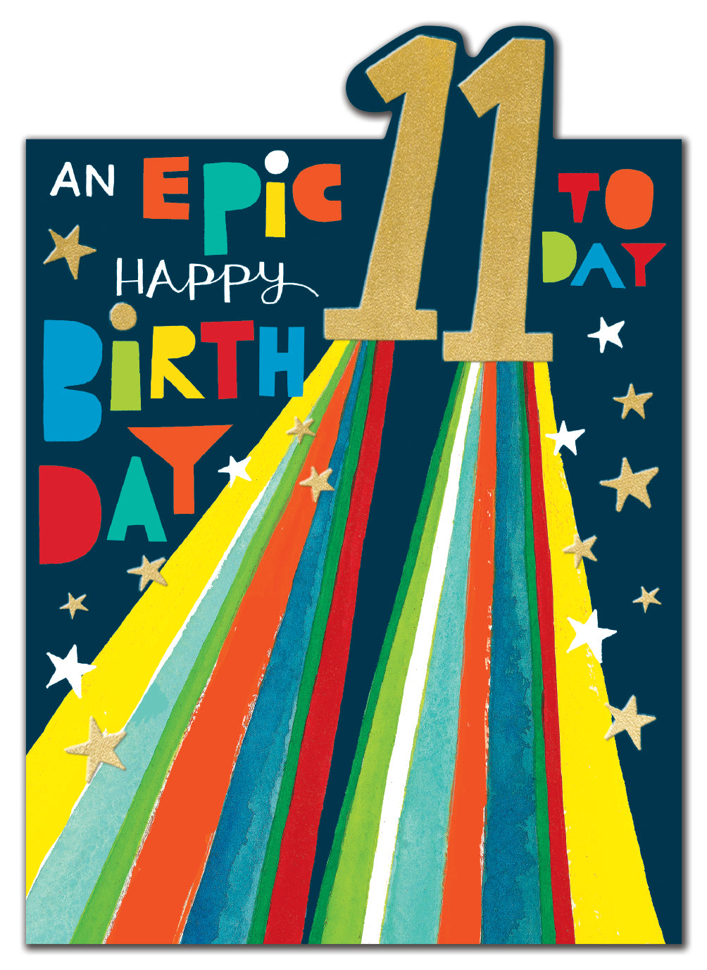 An Epic 11th Birthday Card from Penny Black