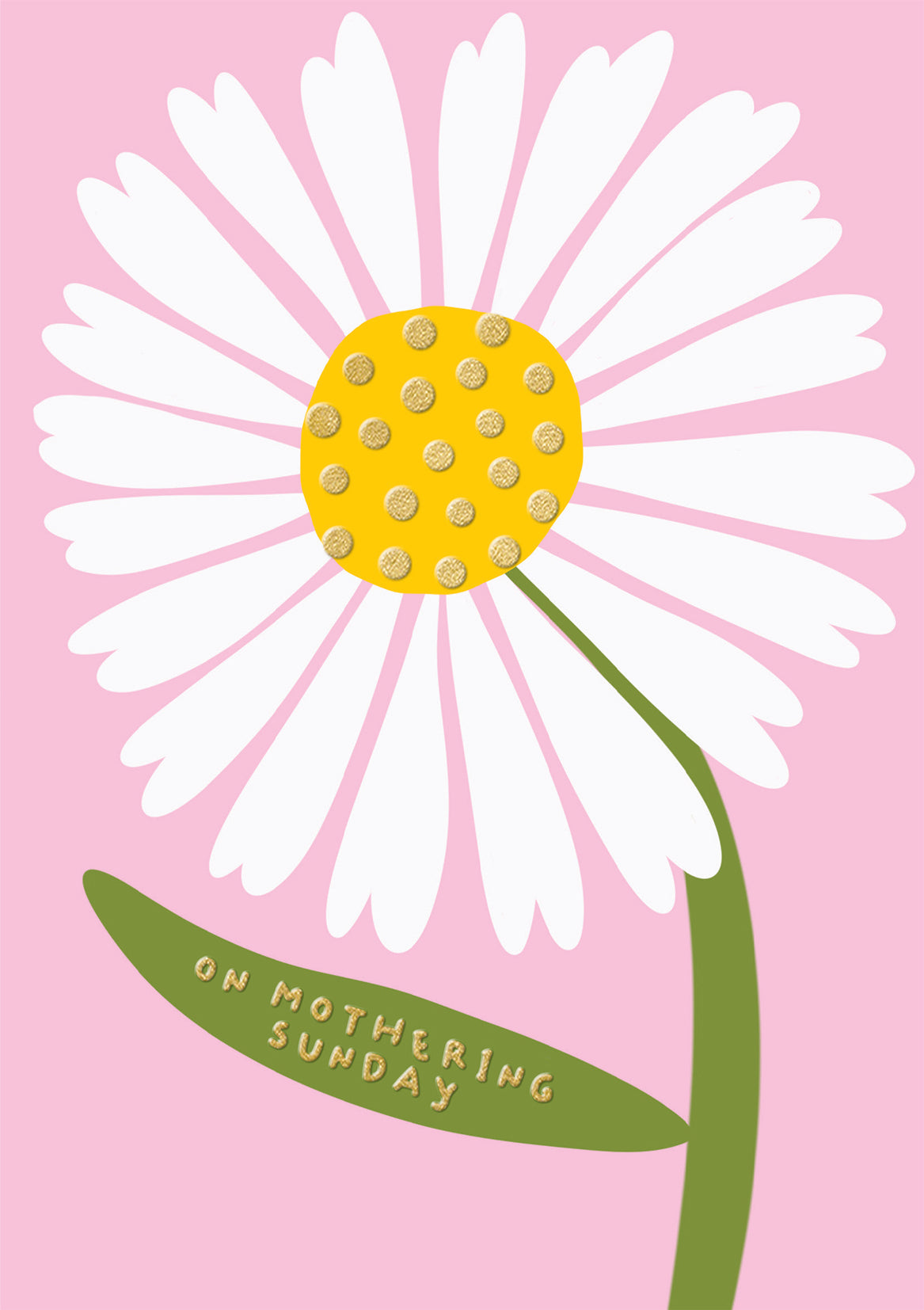 Big Daisy On Mothering Sunday Card By Penny Black